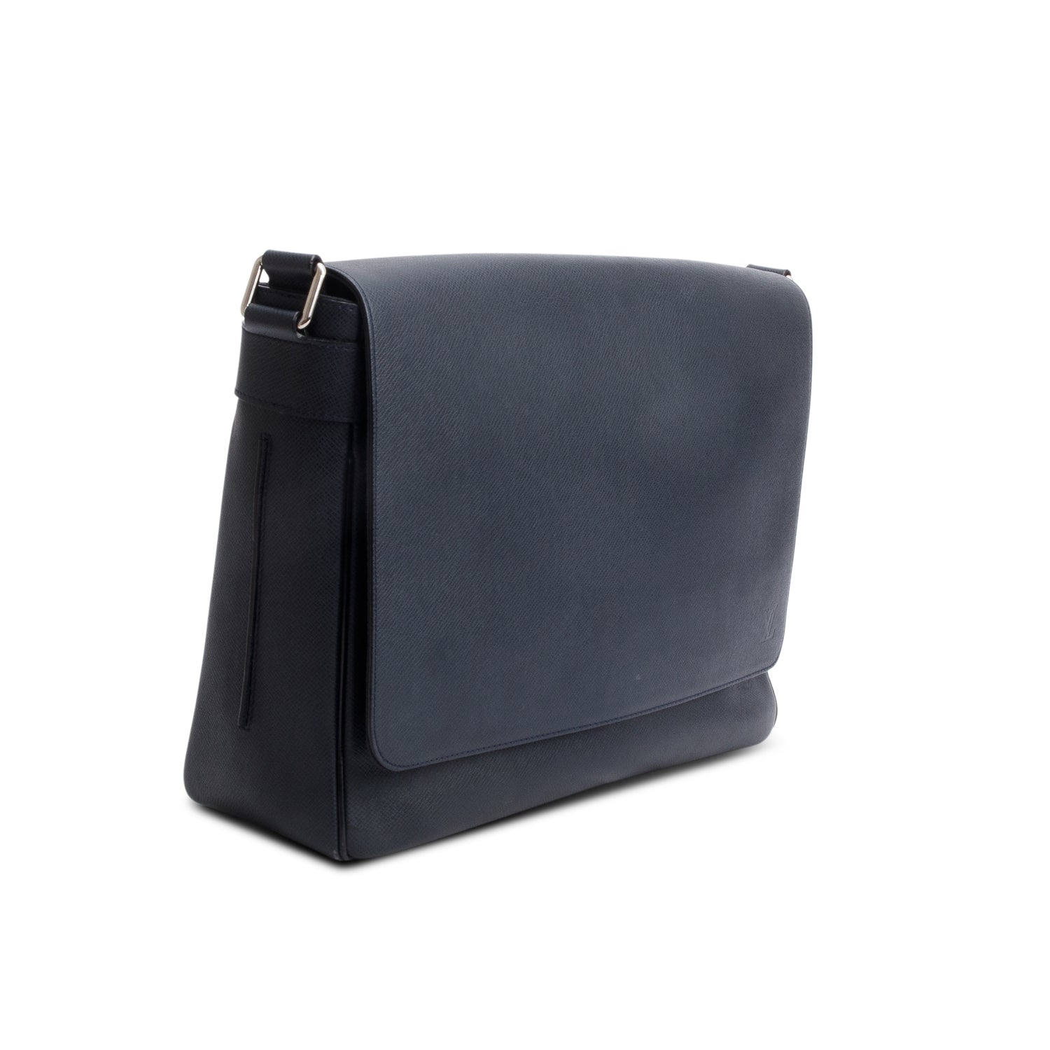 Louis Vuitton Navy Taiga Leather Roman GM Messenger Bag