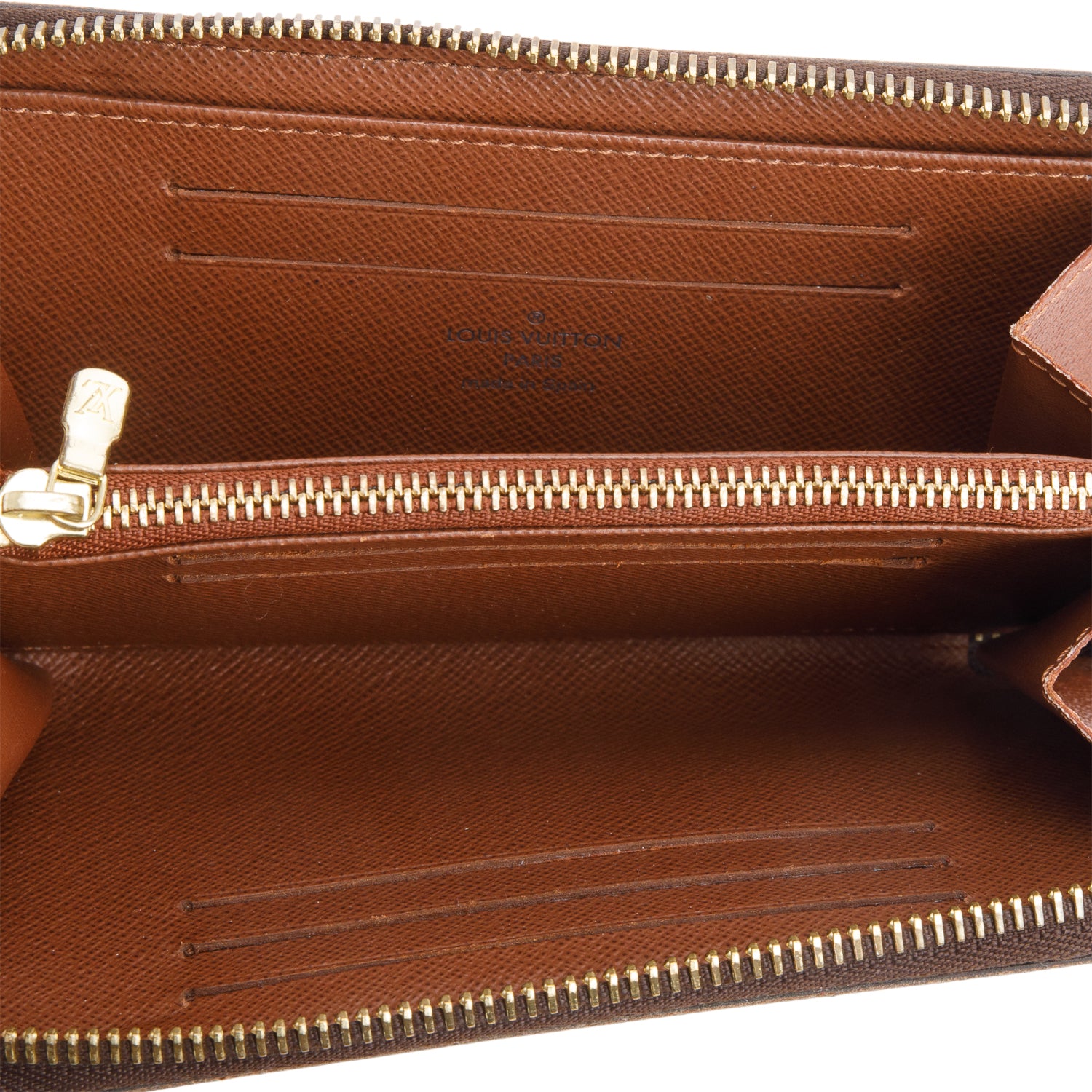 Louis Vuitton Monogram Compact Zippy Wallet w/ Box