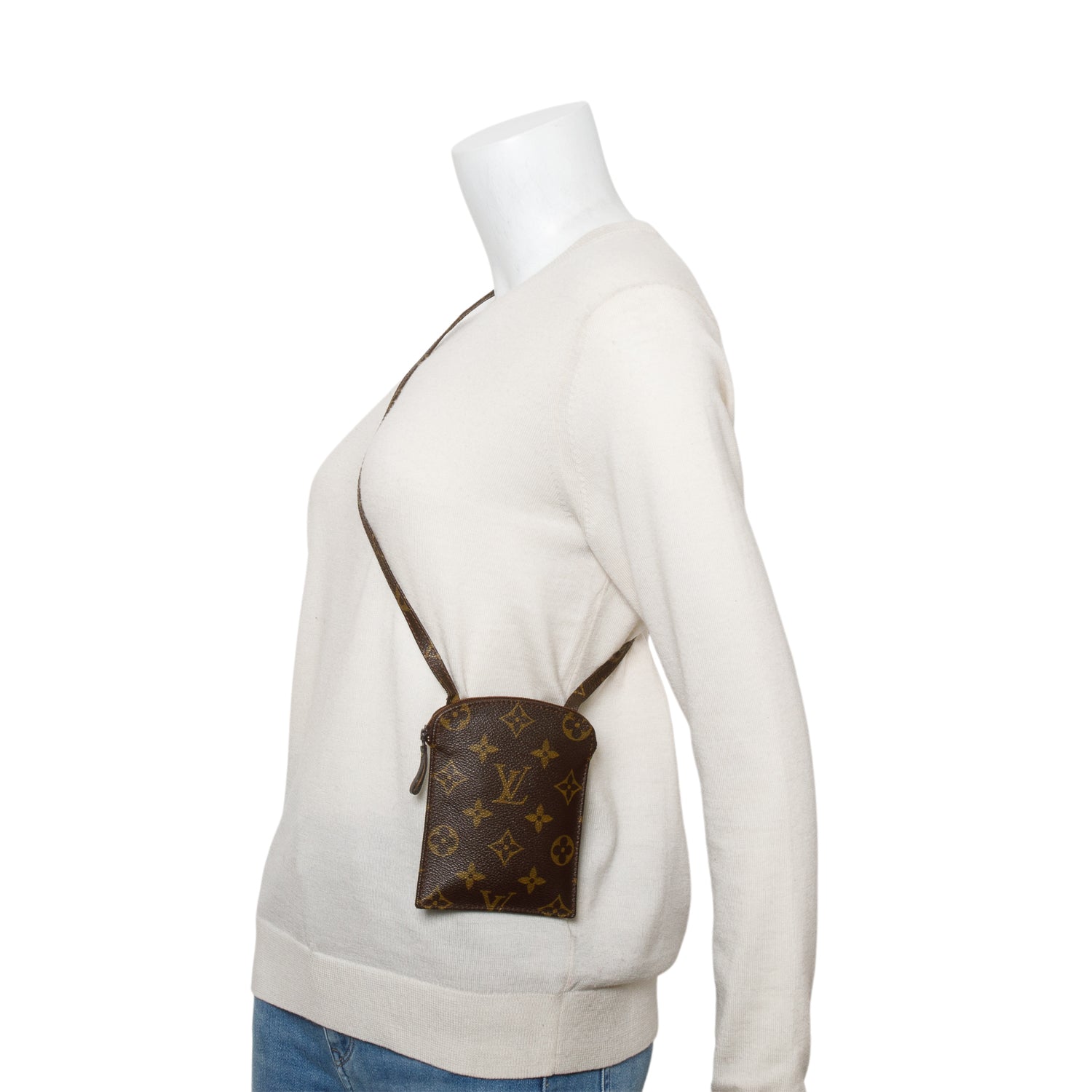 Louis Vuitton Vintage Monogram Pochette Secret Passport Holder