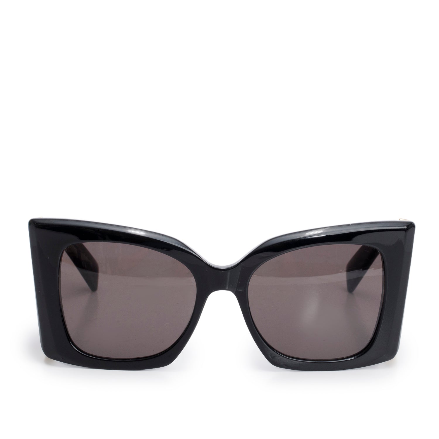 Saint Laurent SL M119 Black Acetate Blaze Oversize Sunglasses