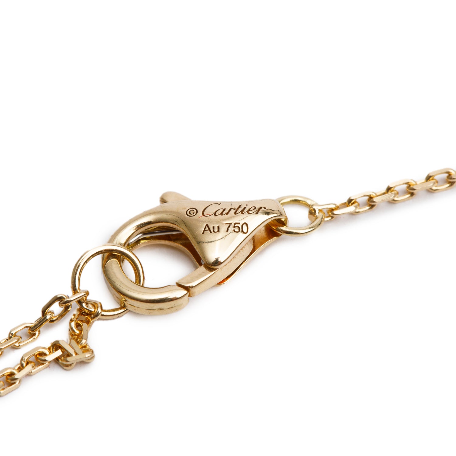 Cartier 2025 18k Yellow Gold Diamond D'Amour Pendant Necklace, Mini Model w/ Box, Receipt & Certificate