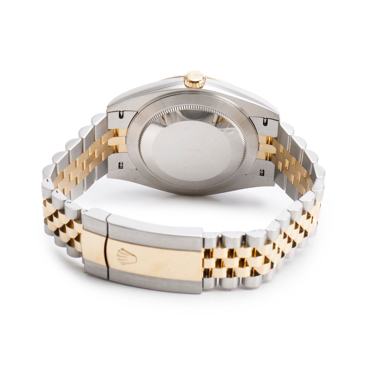 Rolex 2021 Stainless Steel & 18k Yellow Gold Oyster Perpetual Datejust 41 MM Watch Wimbledon Dial 126303 w/ Box & Papers