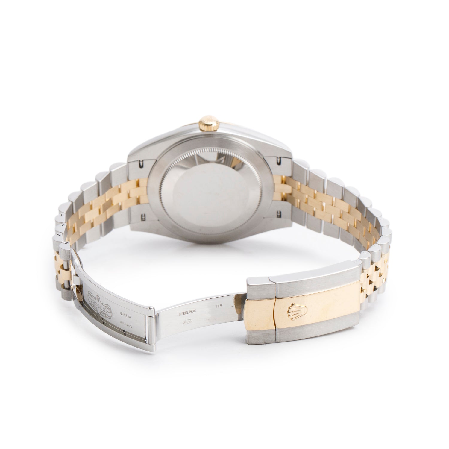 Rolex 2021 Stainless Steel & 18k Yellow Gold Oyster Perpetual Datejust 41 MM Watch Wimbledon Dial 126303 w/ Box & Papers