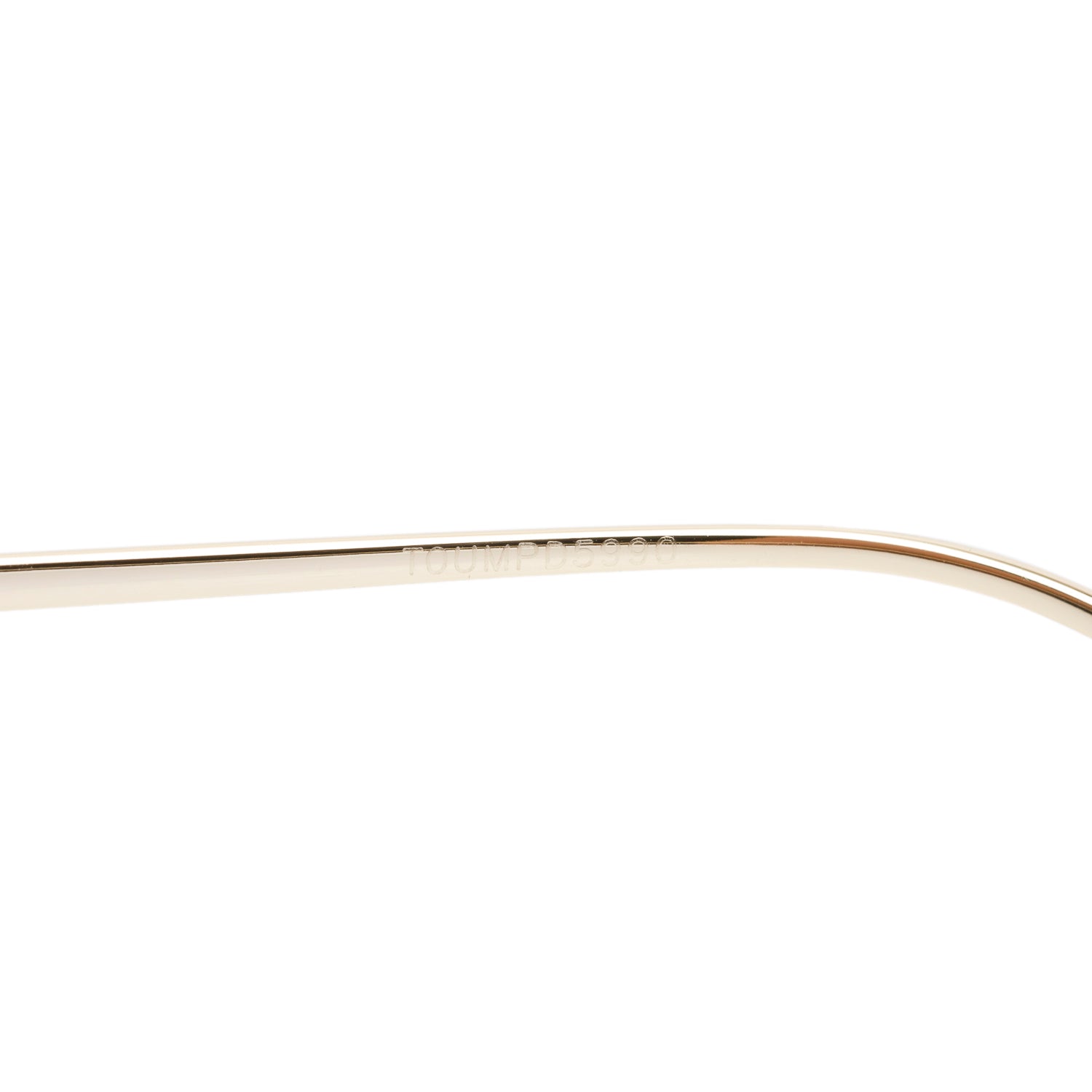 Gucci GG0401SK Gold Tone Metal Round Sunglasses w/ Case