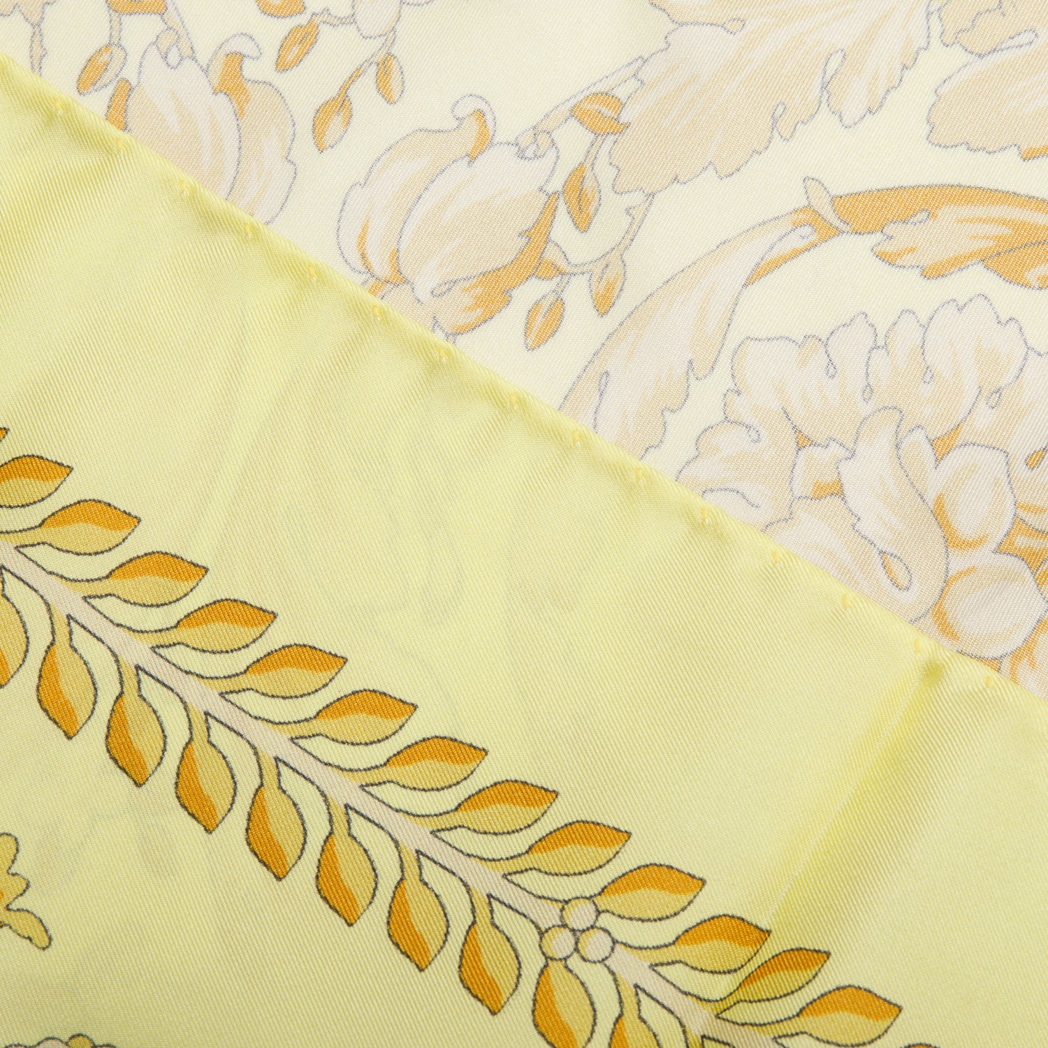 Versace Yellow Barocco Scarf