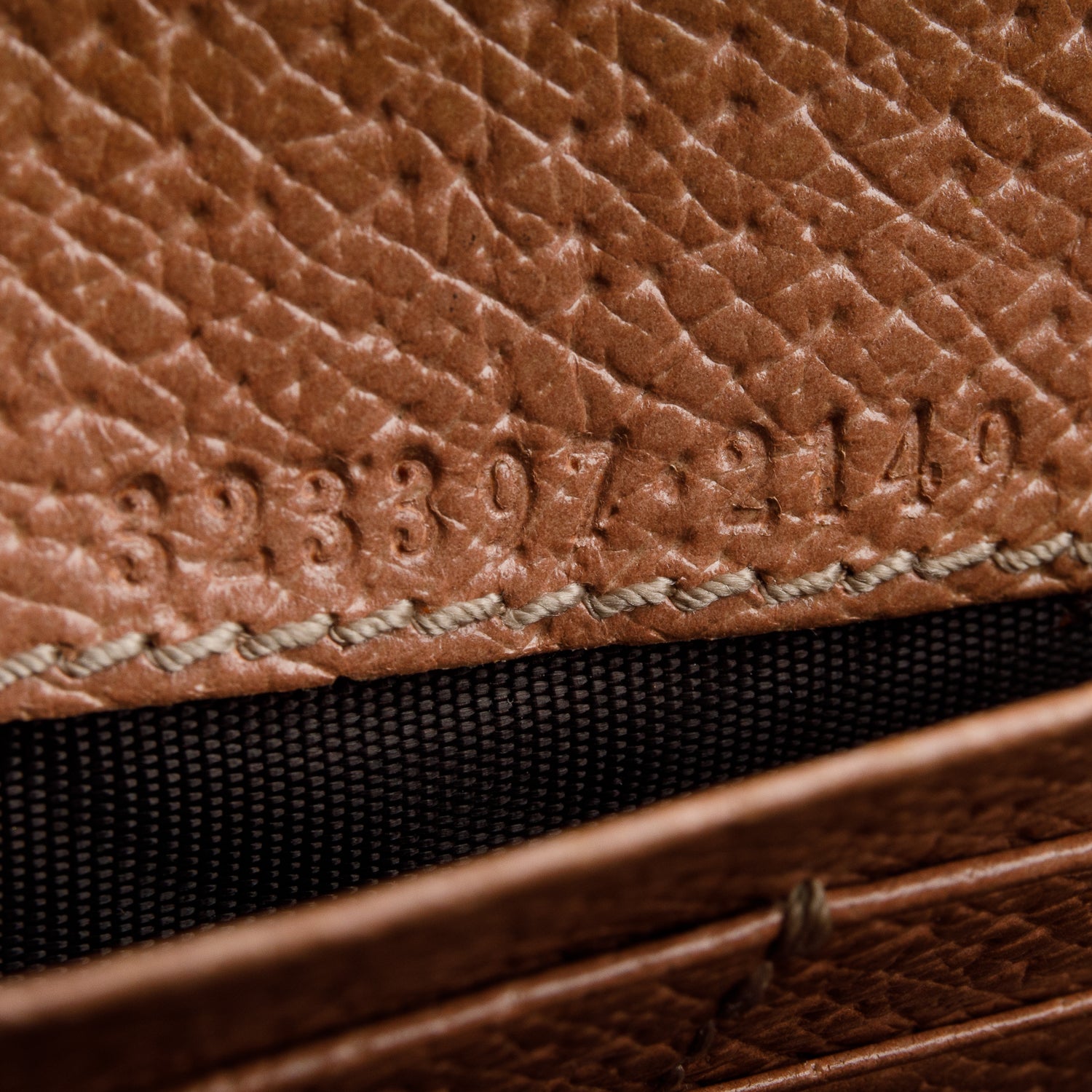 Gucci Monogram Bree Zip Around Wallet