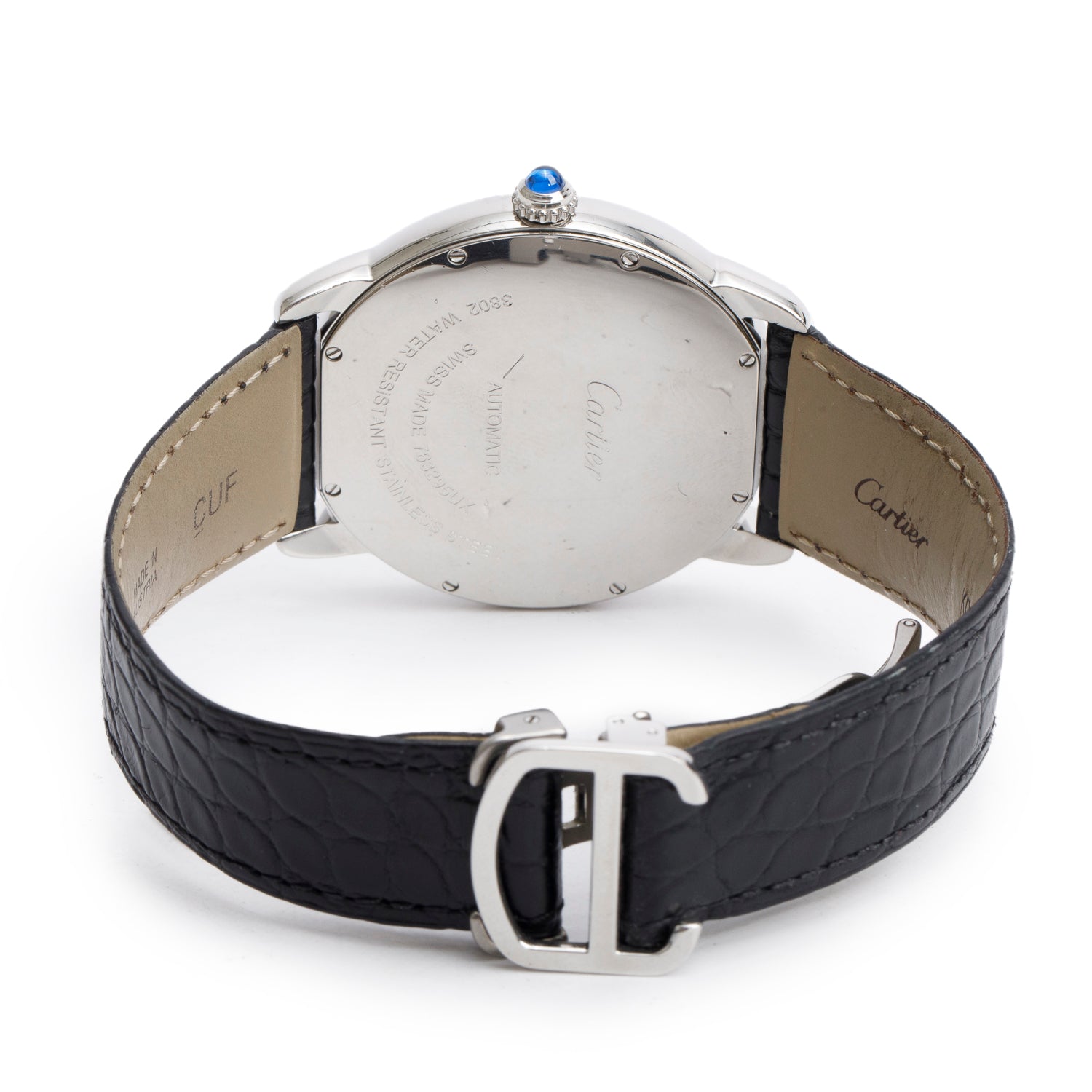 Cartier Stainless Steel Ronde Solo XL 42 MM Automatic Watch 3802