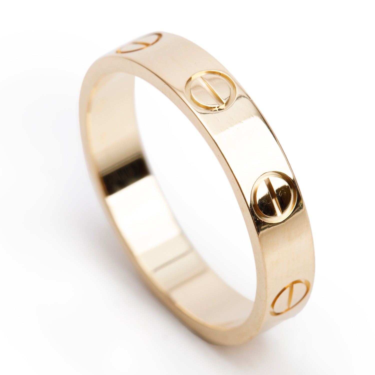 Cartier 2023 18k Yellow Gold 3.6 MM Love Wedding Band Ring, Size 51 5.75 w/ Box, Receipt & Certificate