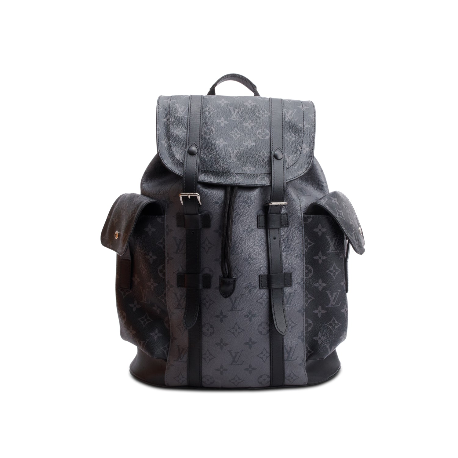 Louis Vuitton Monogram Eclipse Reverse Christopher MM Backpack w/ Box