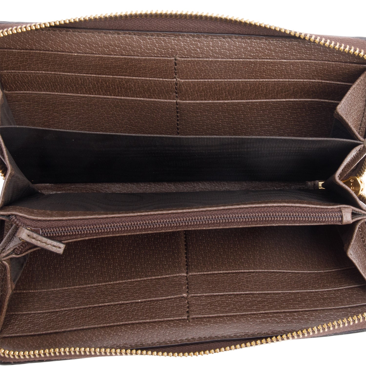 Gucci GG Supreme Web Ophidia Zip Around Wallet w/ Box