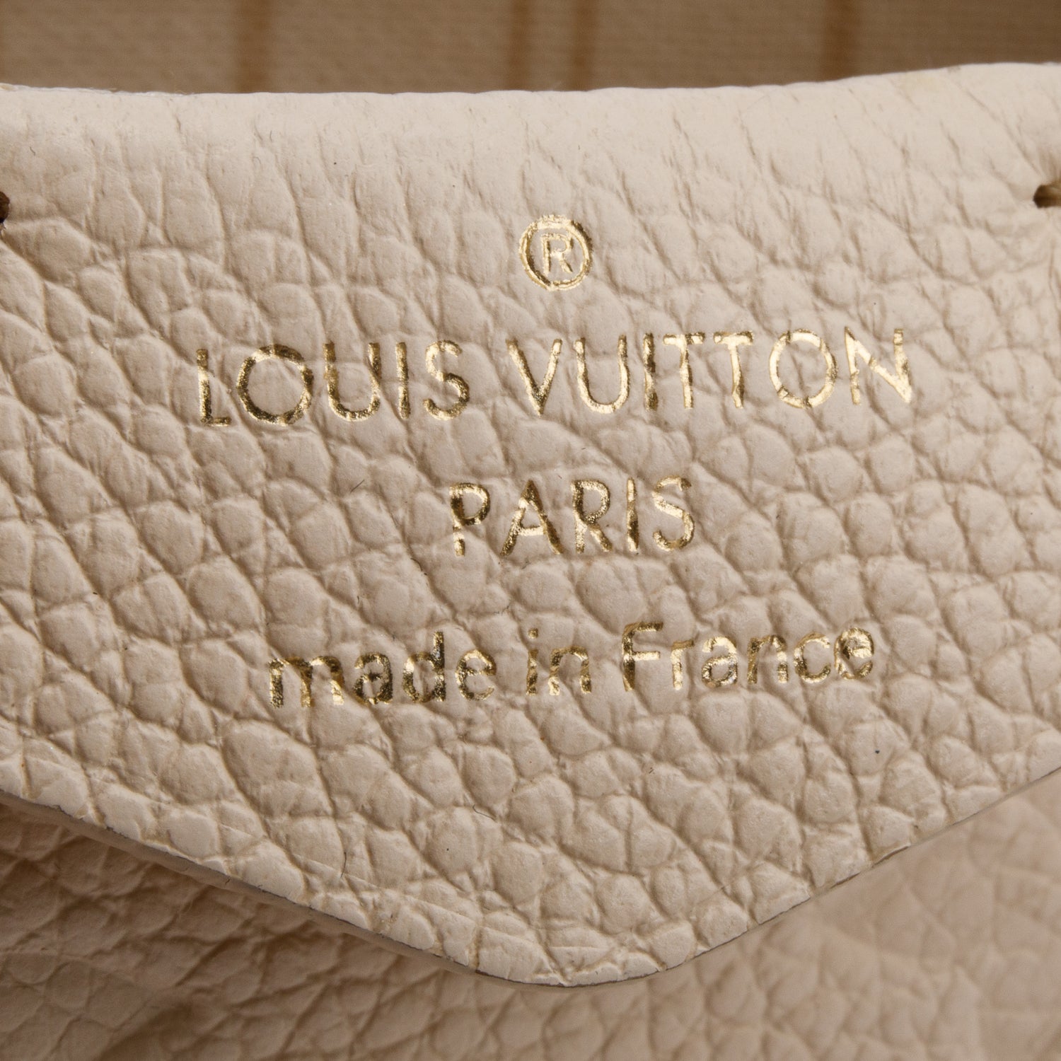 Louis Vuitton Cream Empreinte Easy Pouch On Strap Shoulder Bag