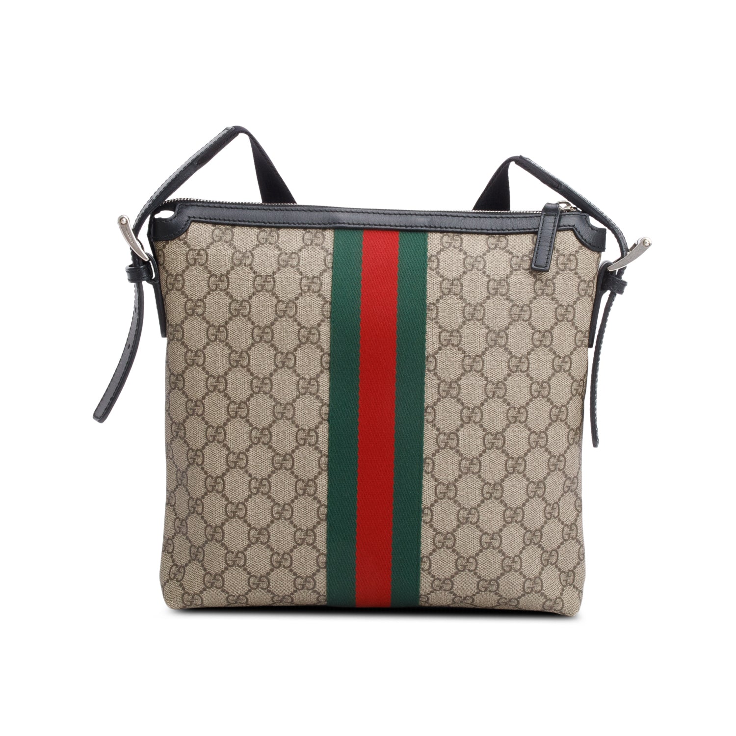 Gucci GG Supreme Web Messenger Bag
