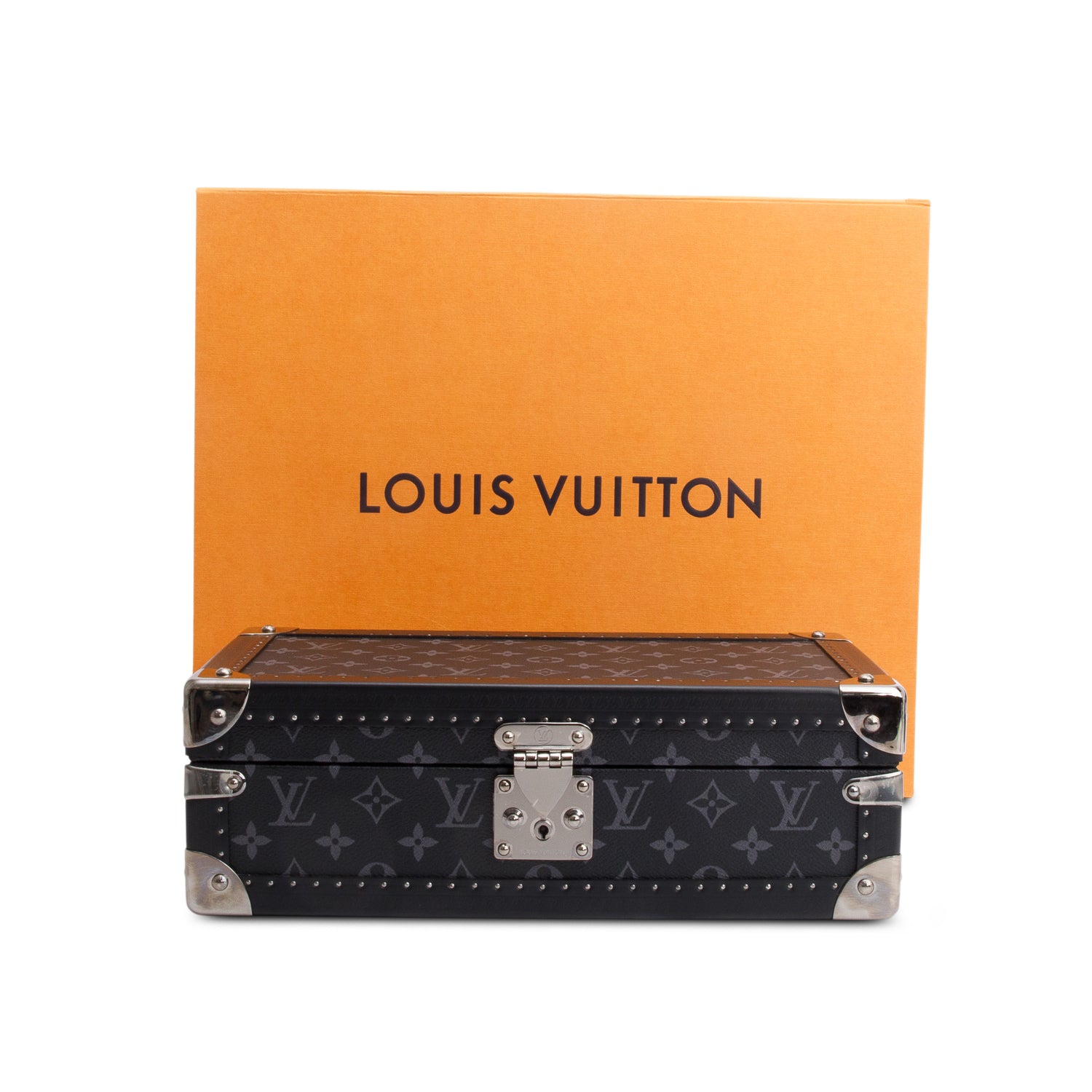 Louis Vuitton Monogram Eclipse Coffret 8 Montres w/ Box
