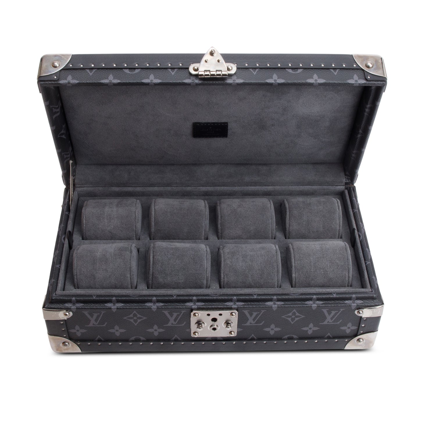 Louis Vuitton Monogram Eclipse Coffret 8 Montres w/ Box