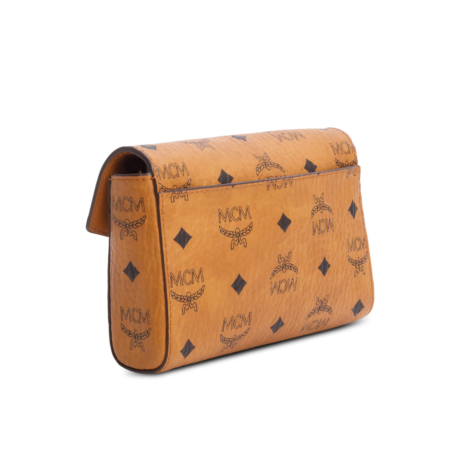 MCM Cognac Visetos Small Tracy Crossbody Bag – OLIVER'S