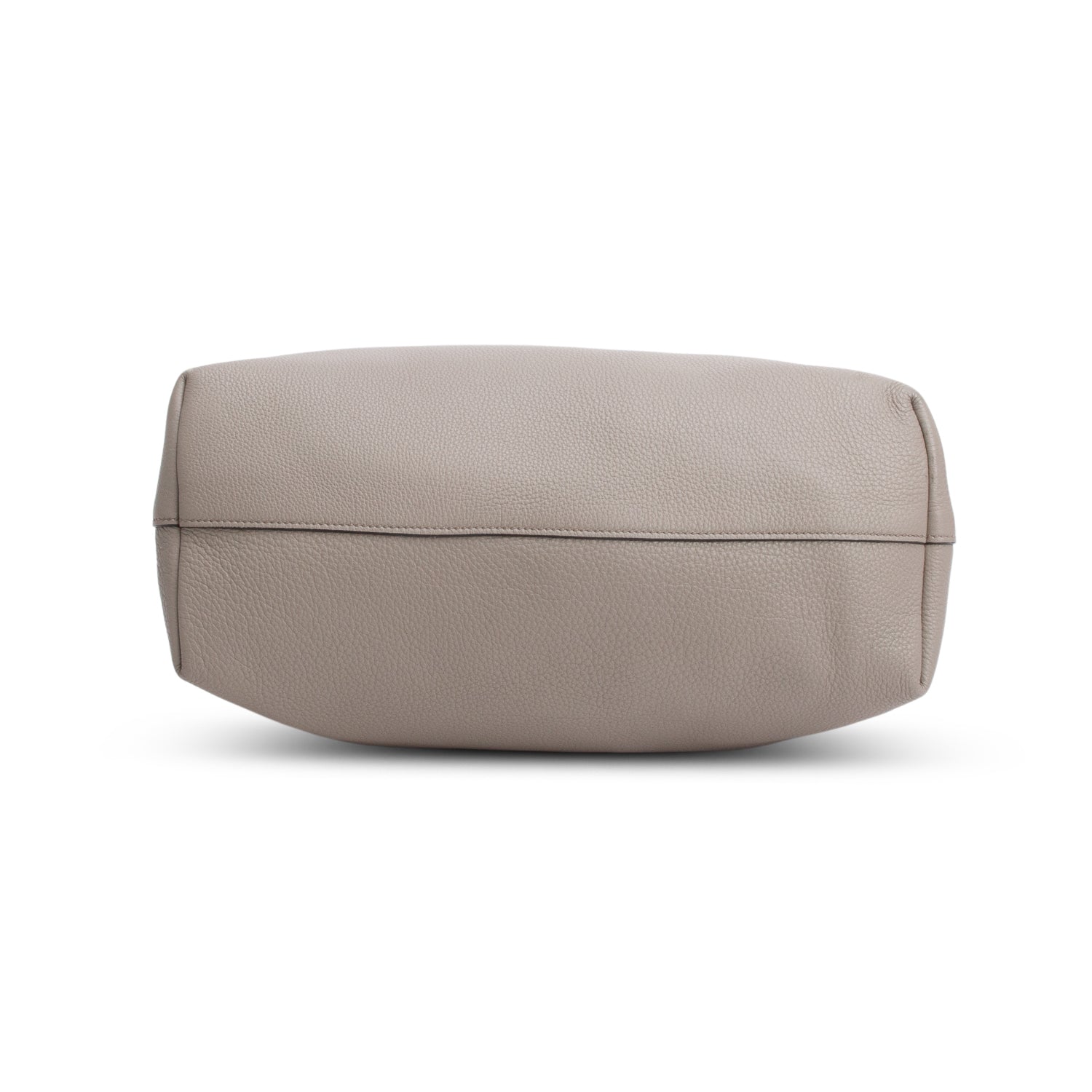 Prada Grey Vitello Phenix Convertible Shopper Tote w/ Strap