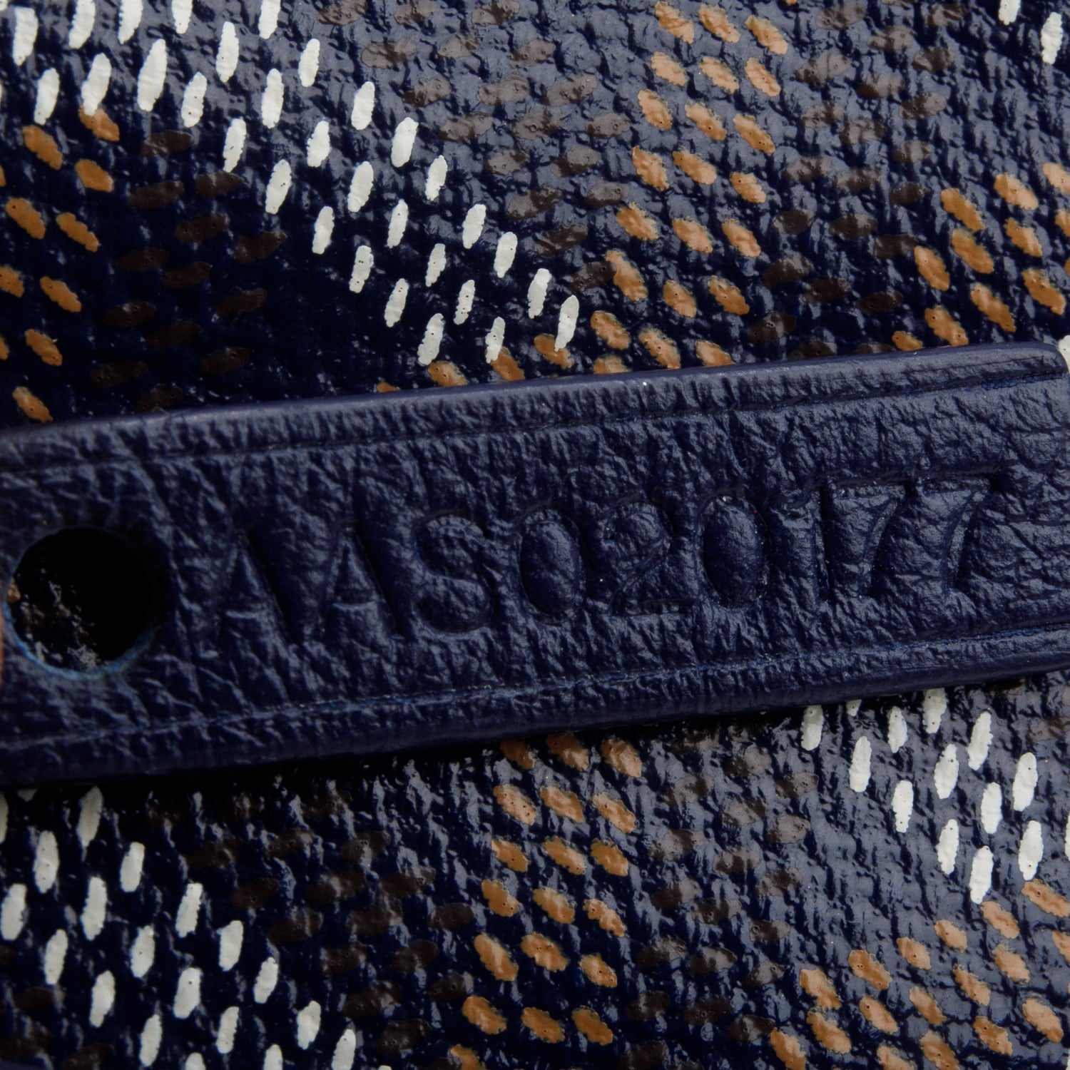 Goyard Navy Saint Louis PM Tote w/ Pouch