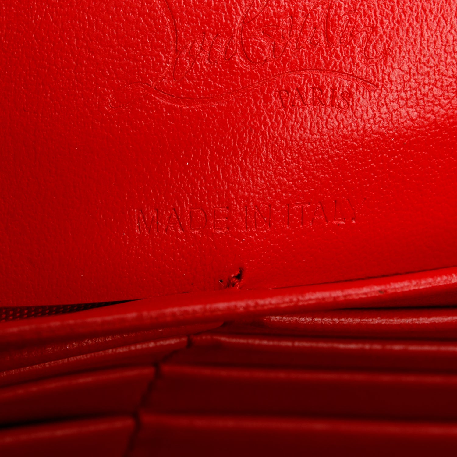 Christian Louboutin Black Calfskin Loubinthesky Kypipouch Messenger Bag