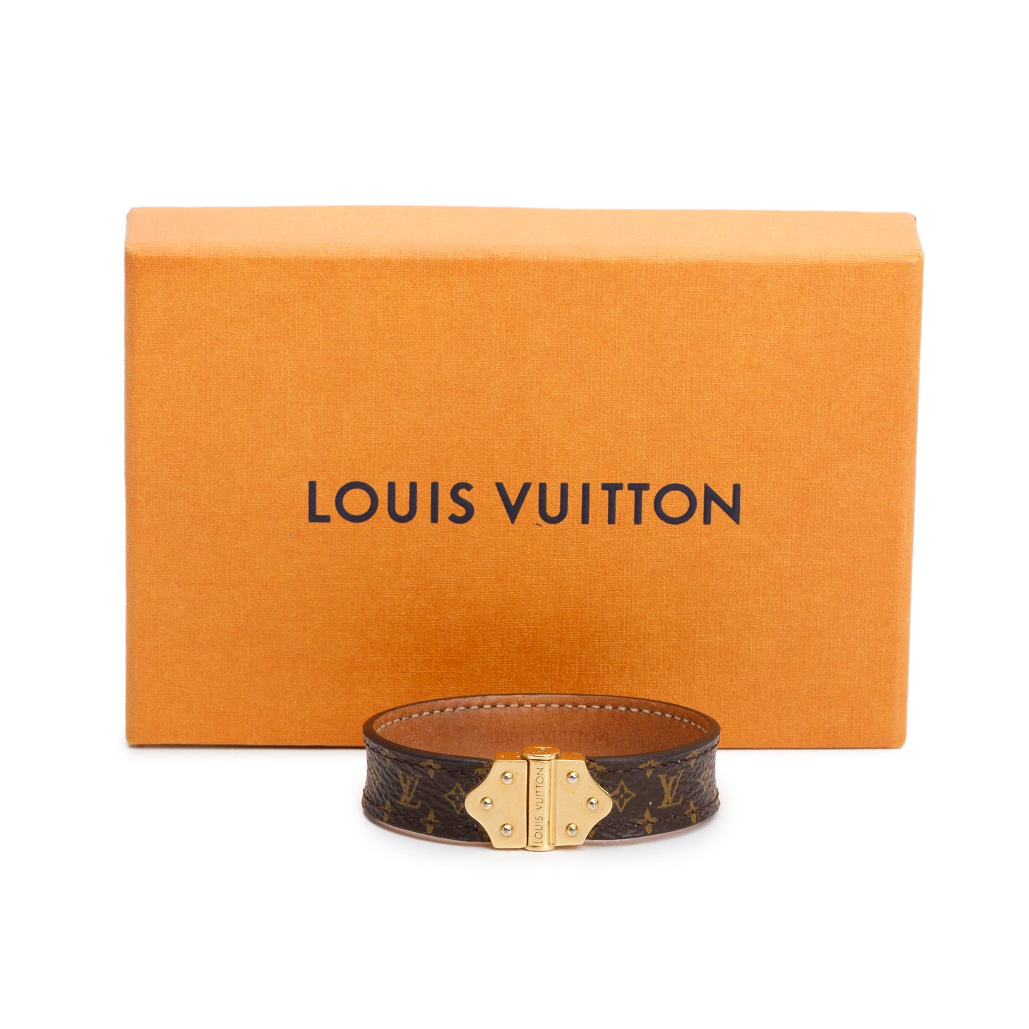 Louis Vuitton 2022 Nano Monogram Bracelet w/ Box & Receipt