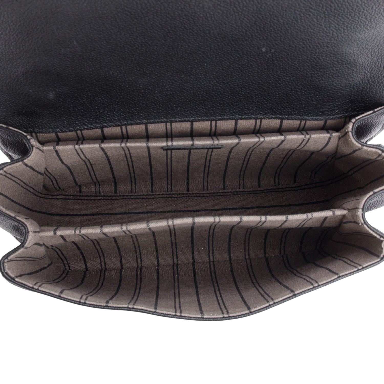 Louis Vuitton Black Monogram Empreinte Leather Pochette Metis