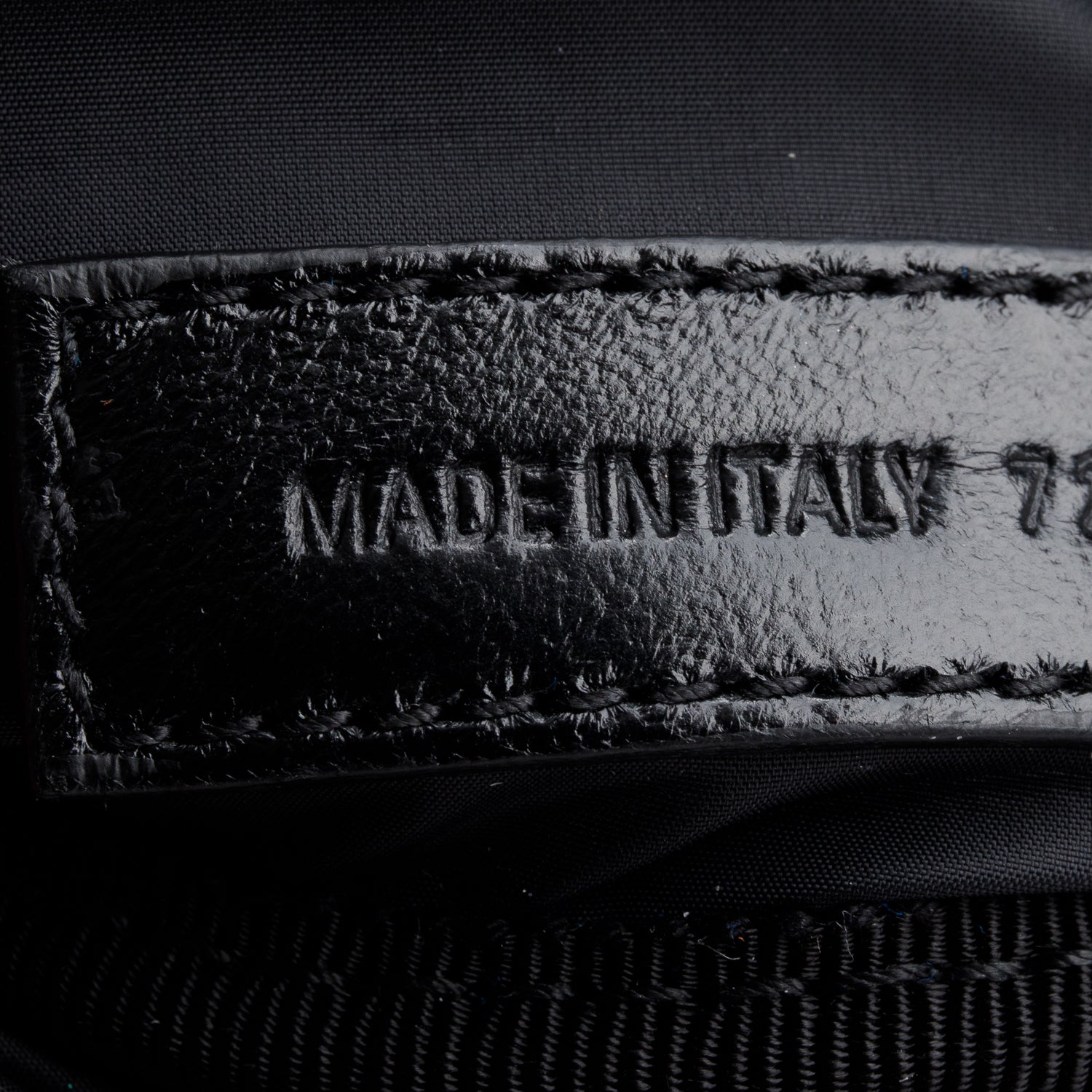 Balenciaga x Adidas Black Nylon Belt Bag