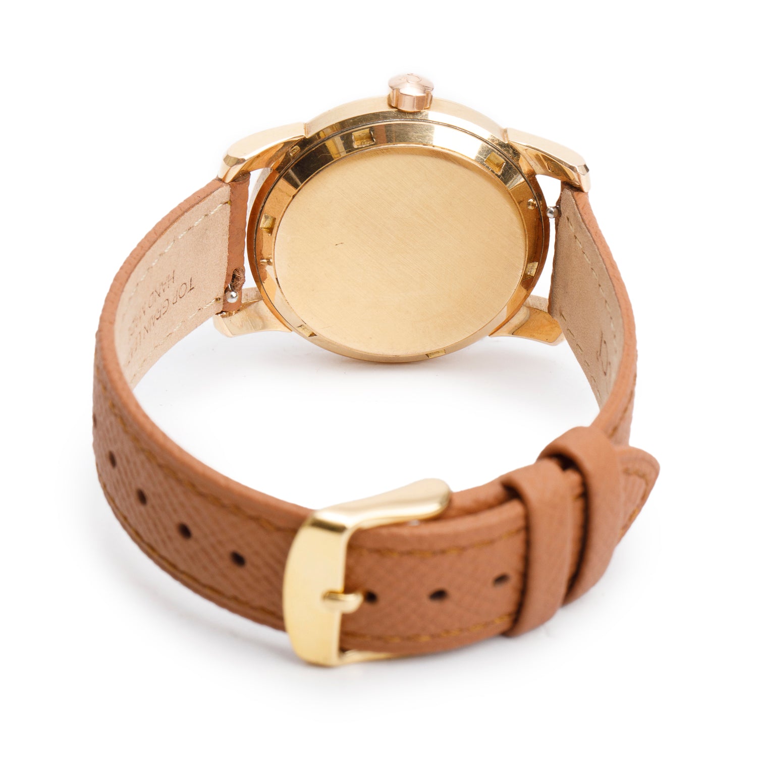 Omega Vintage 18k Rose Gold Seamaster 34.5 MM Automatic Watch