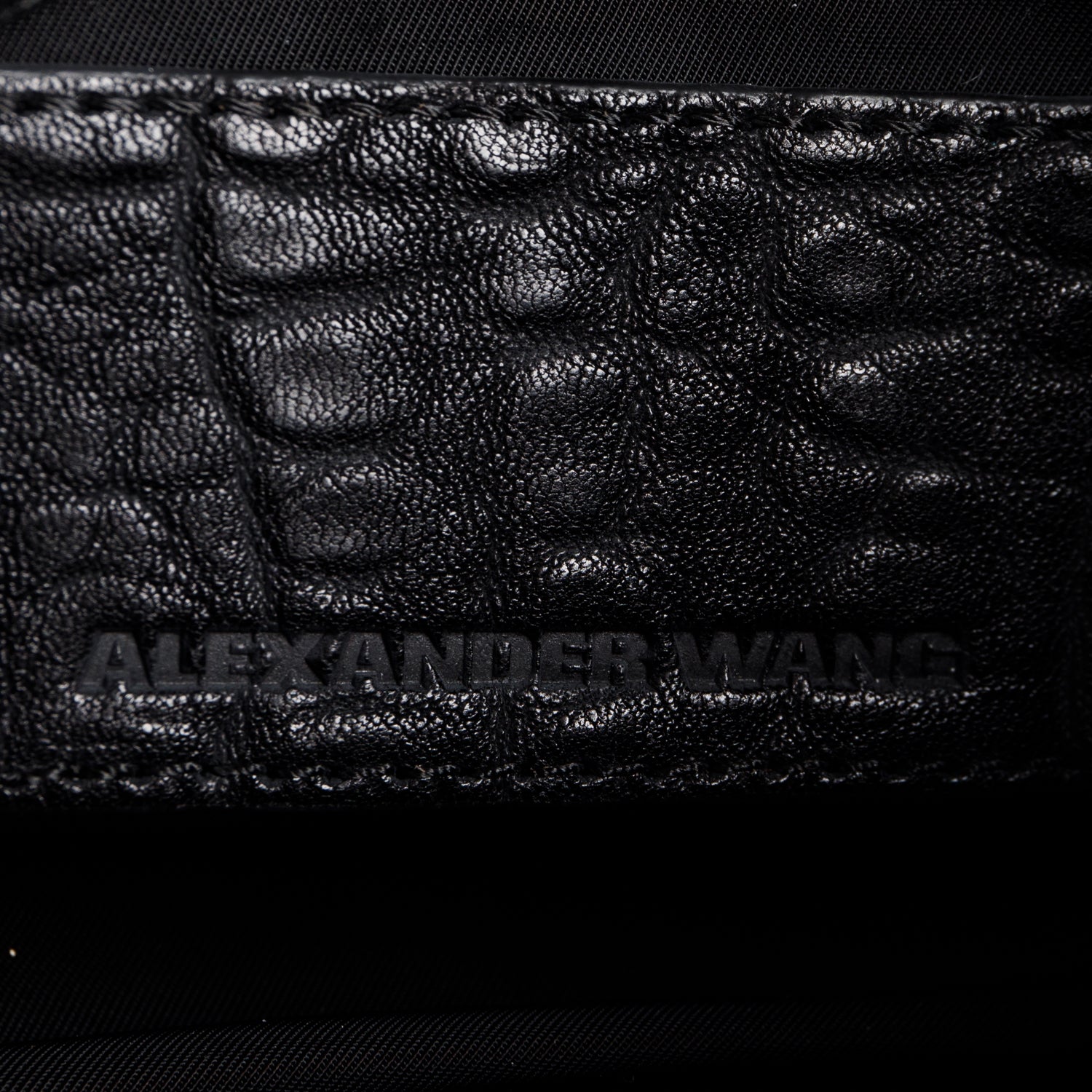 Alexander Wang Pebbled Lambskin Rockie Satchel w/ Strap