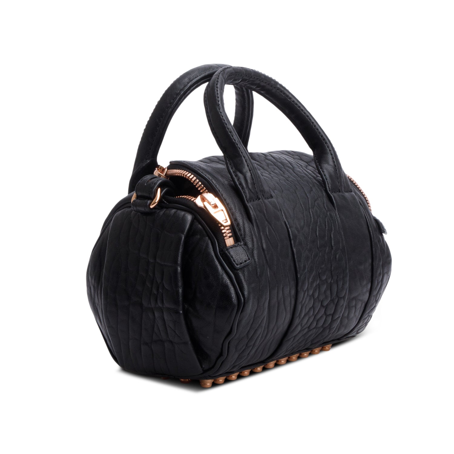 Alexander Wang Pebbled Lambskin Rockie Satchel w/ Strap