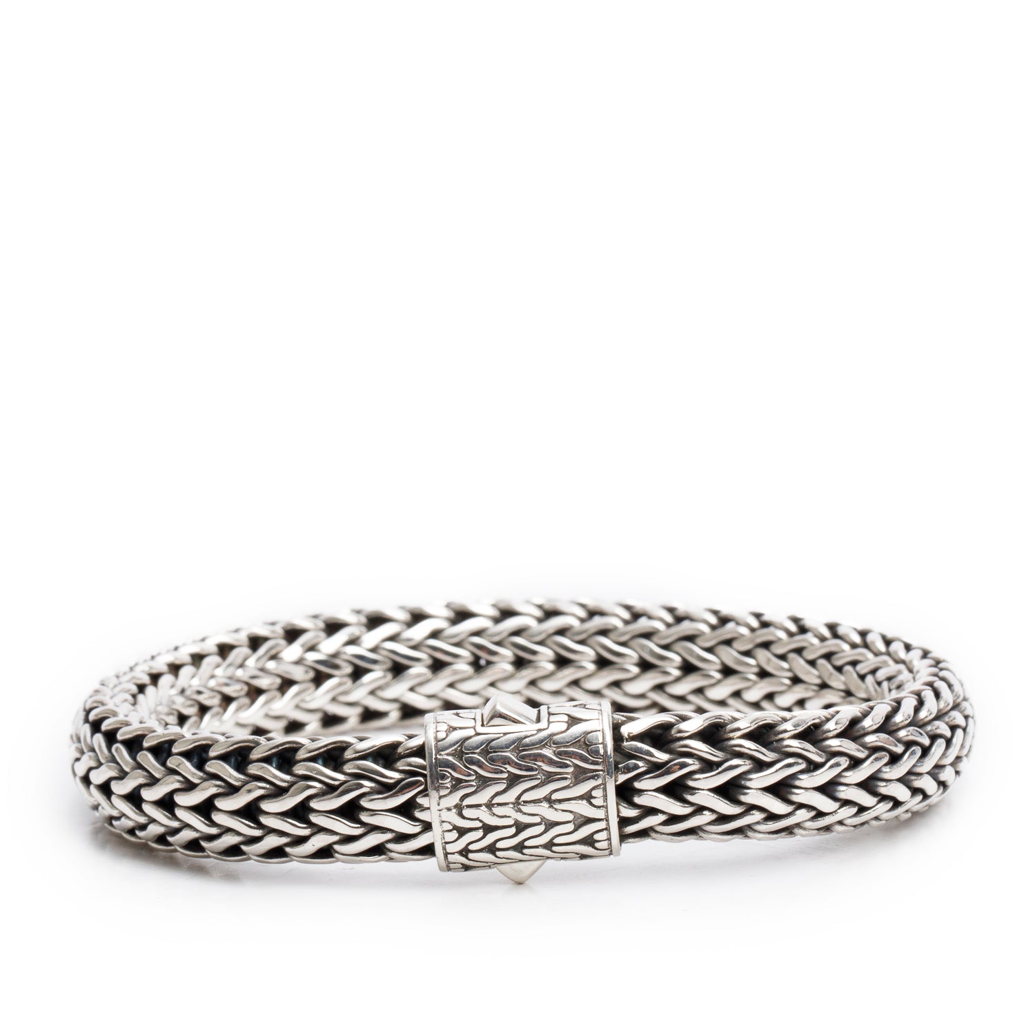 John Hardy Sterling Silver 10.5 MM Icon Chain Bracelet
