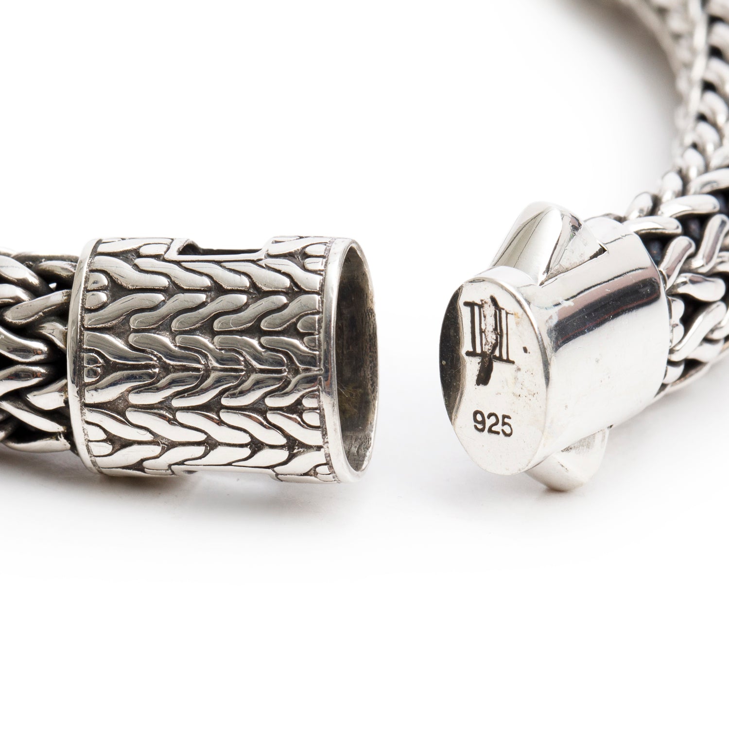 John Hardy Sterling Silver 10.5 MM Icon Chain Bracelet