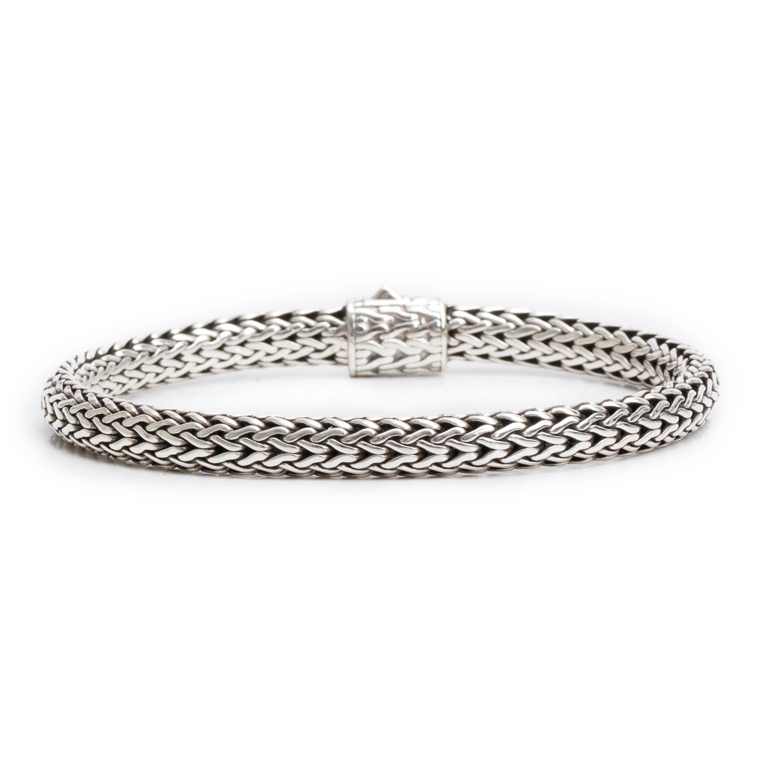 John Hardy Sterling Silver 6.5 MM Icon Chain Bracelet