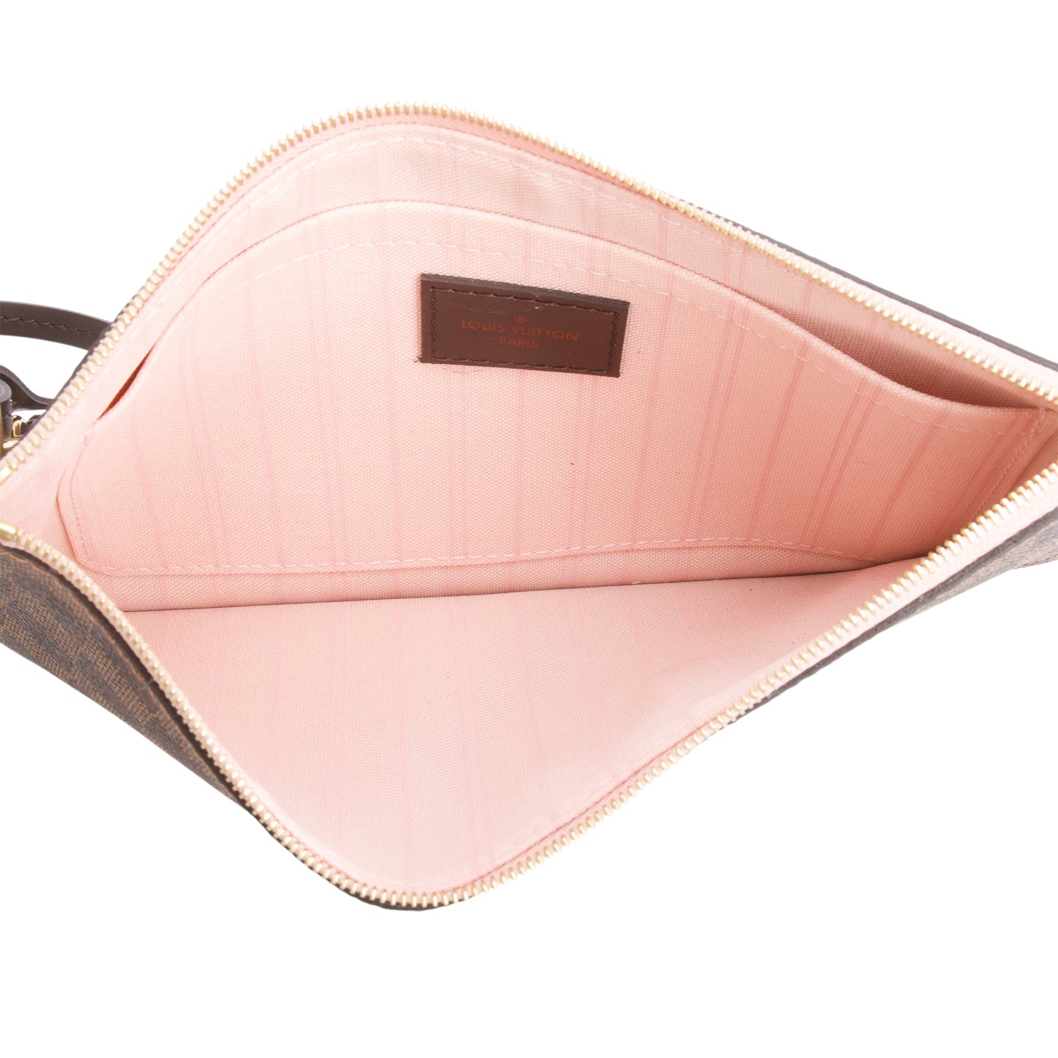 Louis Vuitton Damier Ebene Neverfull Pochette