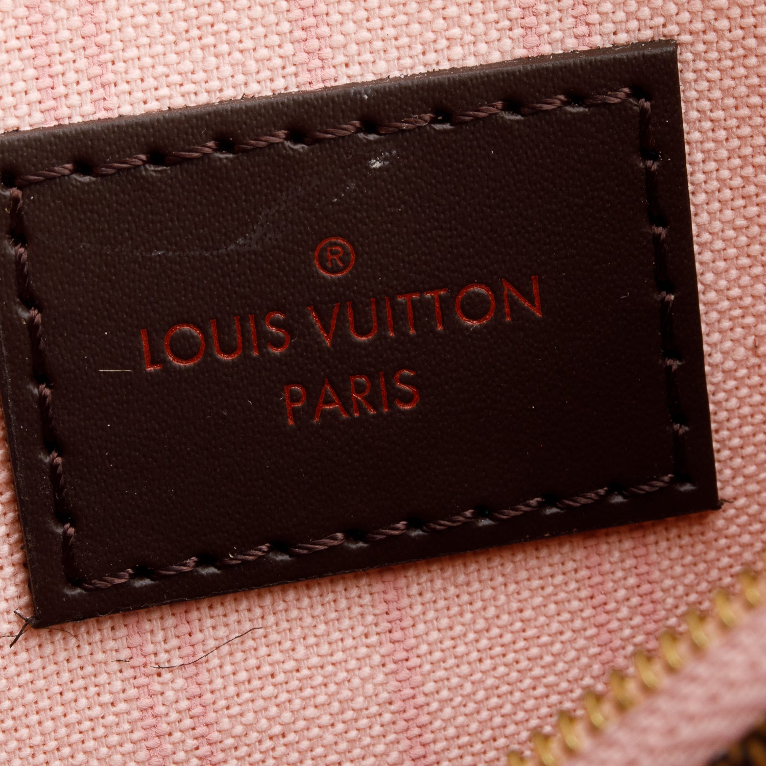 Louis Vuitton Damier Ebene Neverfull Pochette