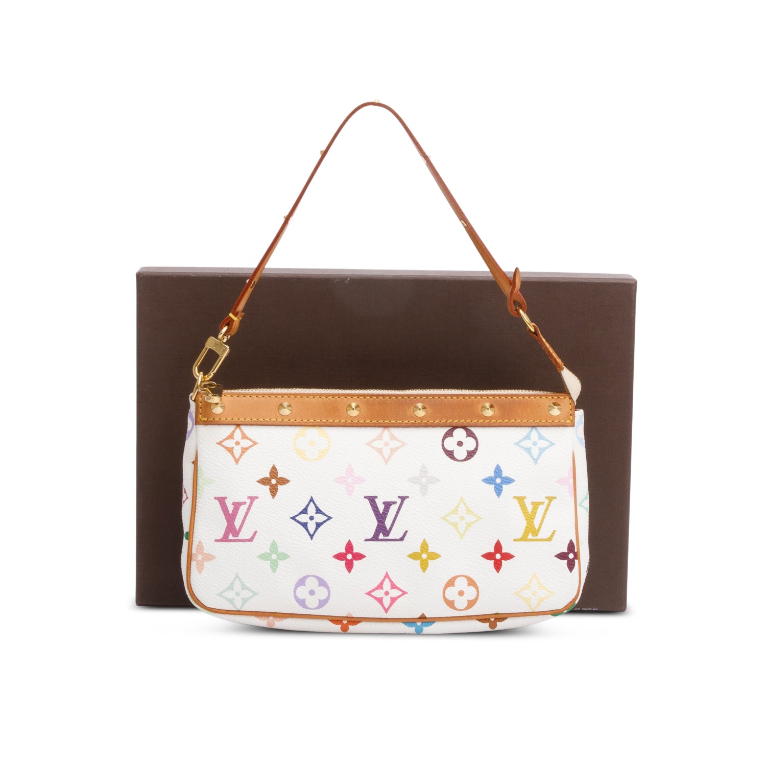 Louis Vuitton Monogram Multicolore Pochette Accessoires w/ Box