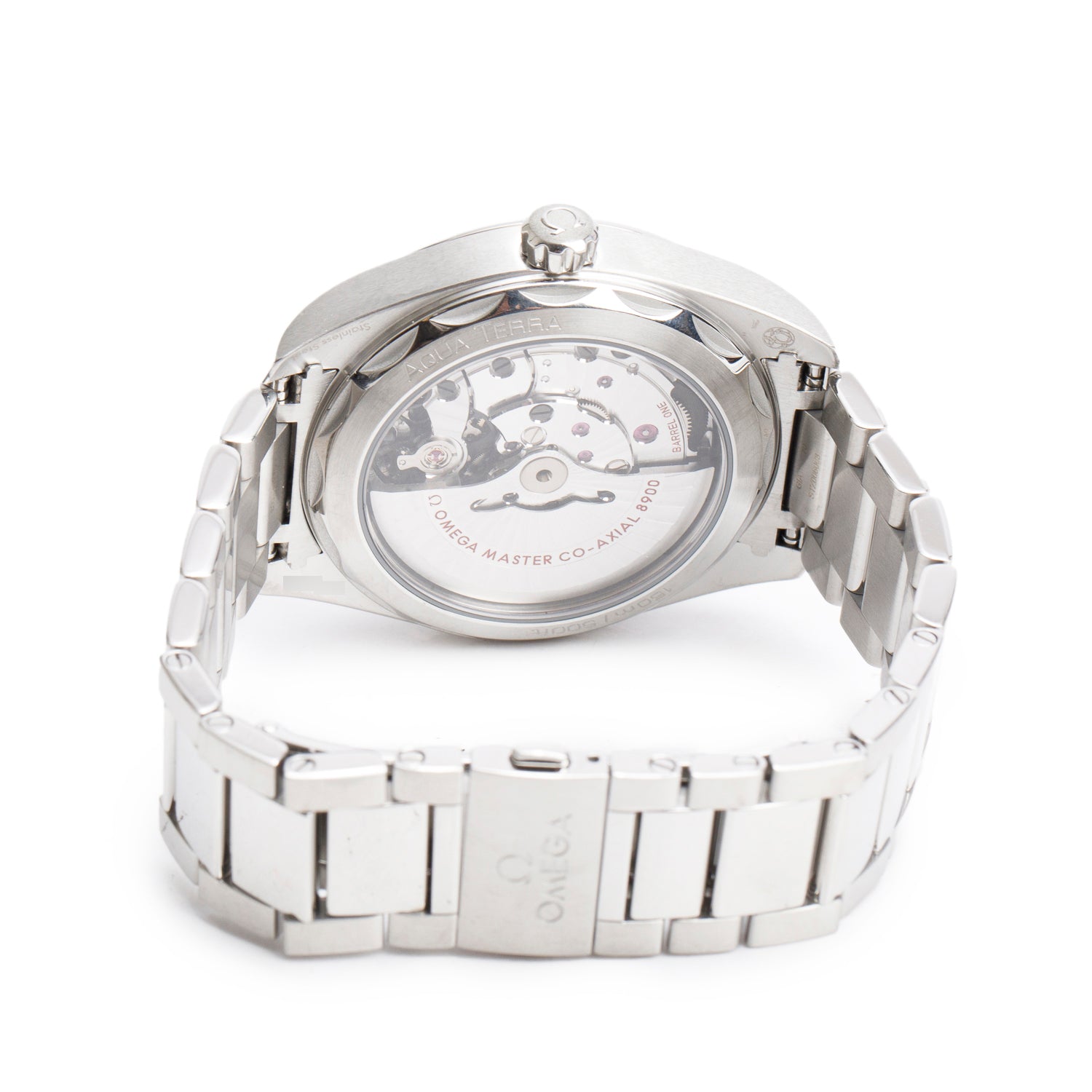 Omega 2022 Stainless Steel Seamaster Aqua Terra Co-Axial Master Chronometer 41 MM Automatic Watch Blue Dial w/ Box, Papers & Extra Strap