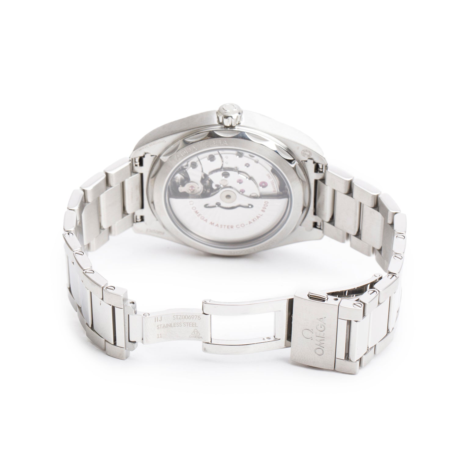 Omega 2022 Stainless Steel Seamaster Aqua Terra Co-Axial Master Chronometer 41 MM Automatic Watch Blue Dial w/ Box, Papers & Extra Strap