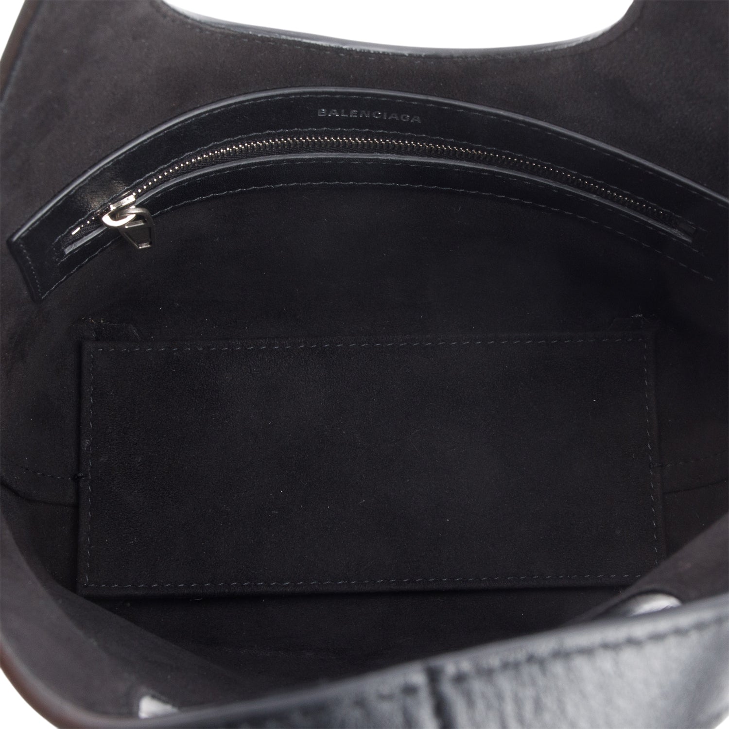 Balenciaga Black Smooth Calfskin XS Mary Kate Tote Bag