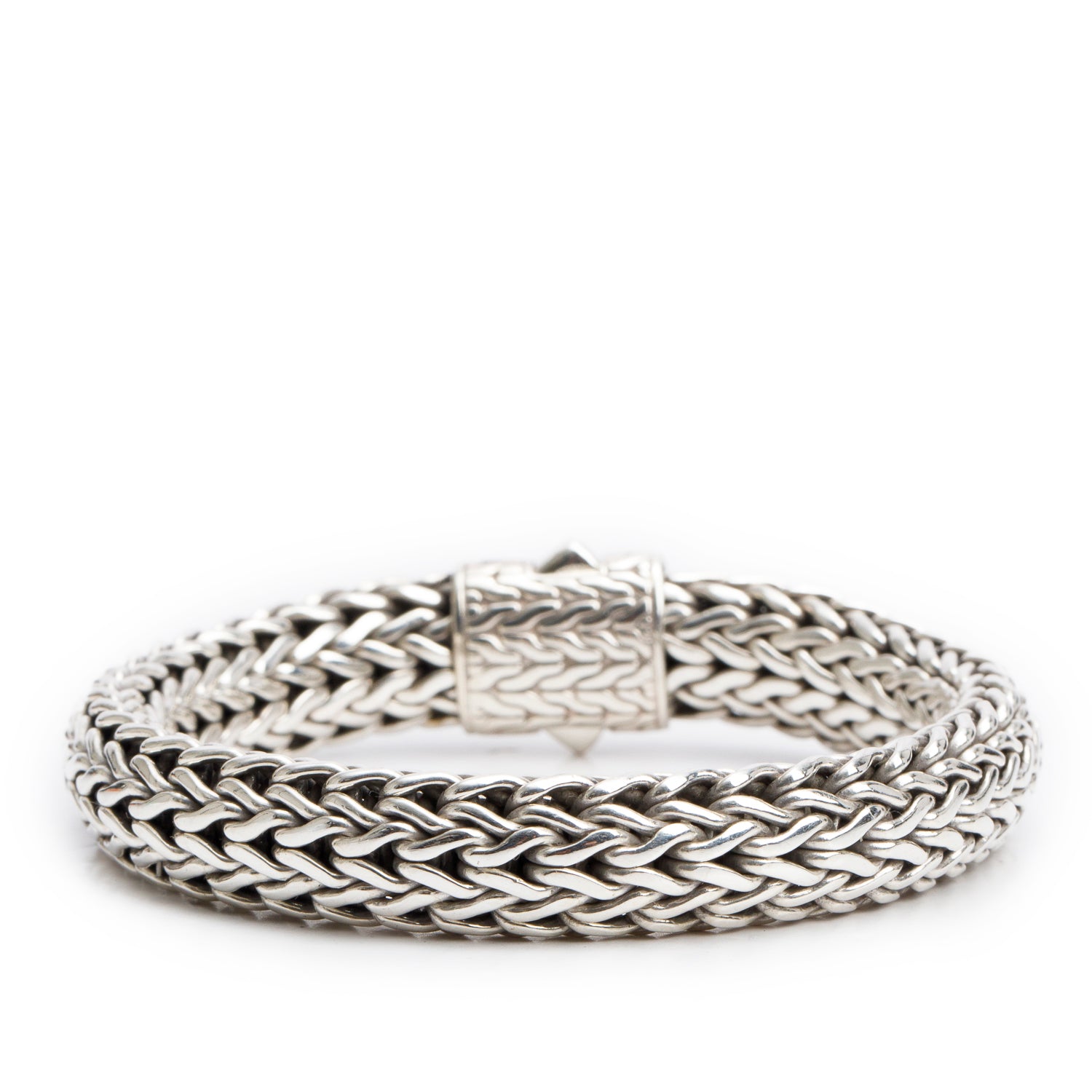John Hardy Sterling Silver 10.5 MM Icon Chain Bracelet