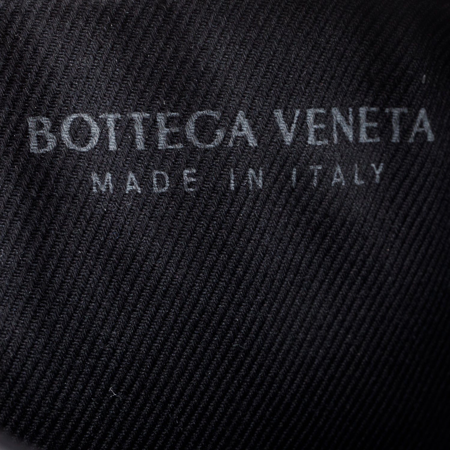 Bottega Veneta Black Nappa Leather Intrecciato Flat Pouch