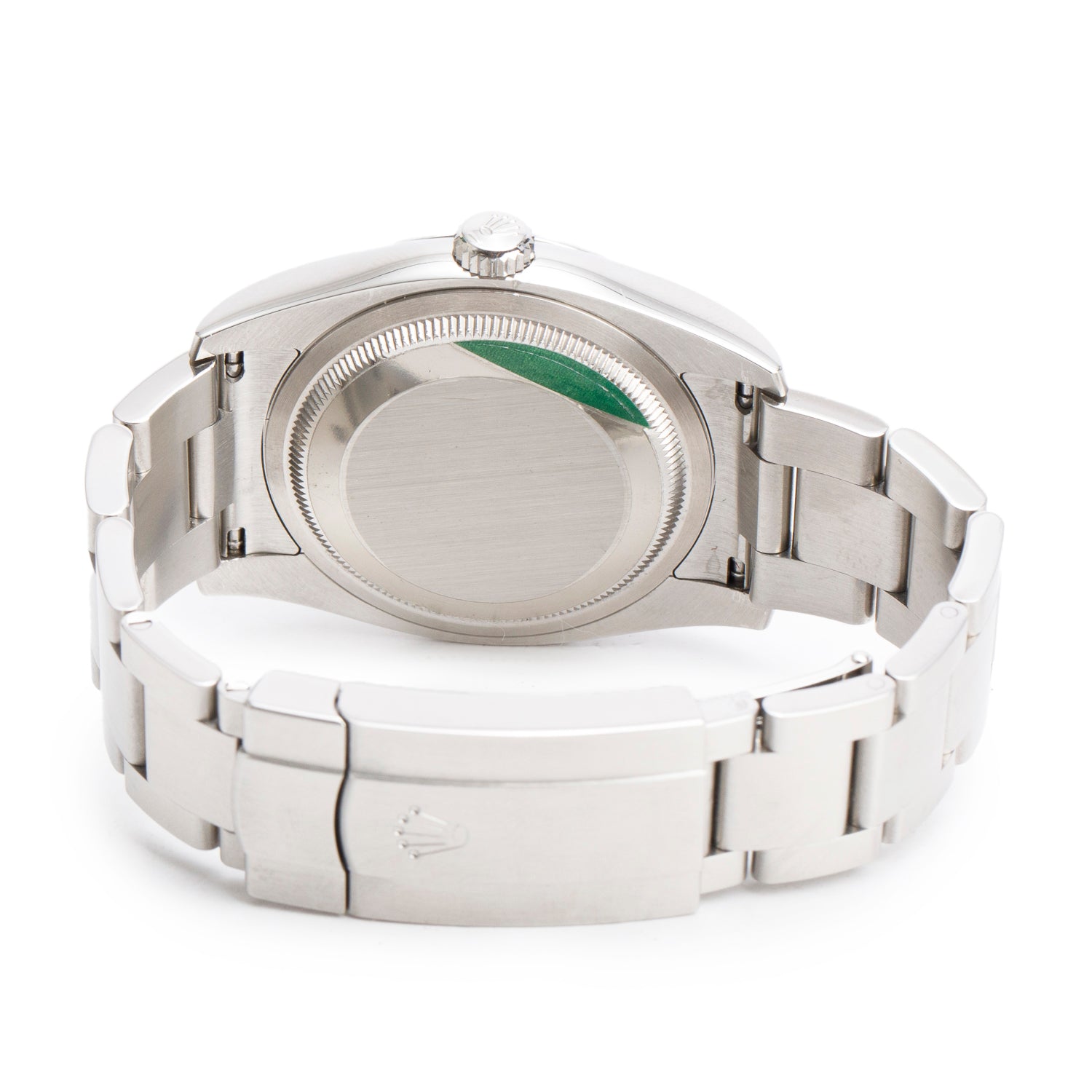 Rolex Stainless Steel Oyster Perpetual 36 MM Watch White GrapeDial 116000 w/ Box & Papers