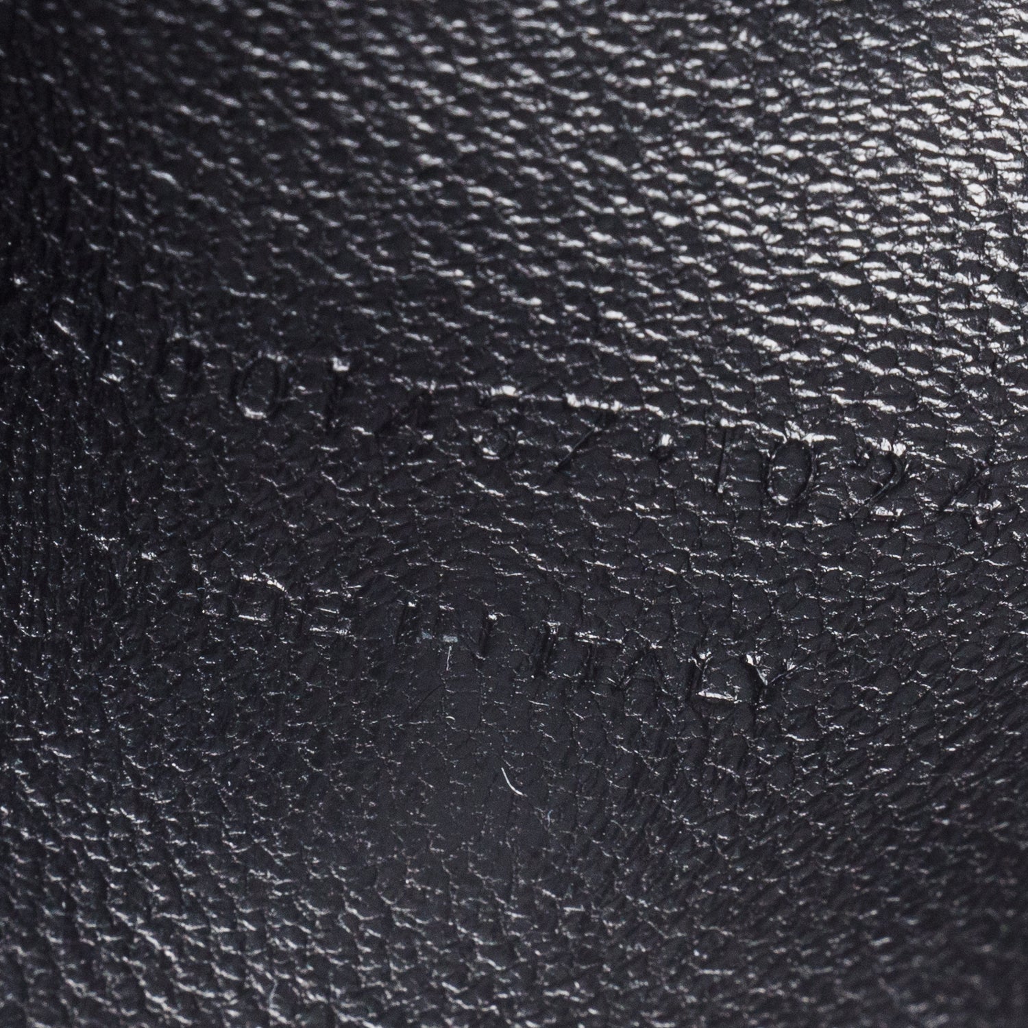 Saint Laurent 2024 Black Shiny Calfskin Envelope Coin Pouch