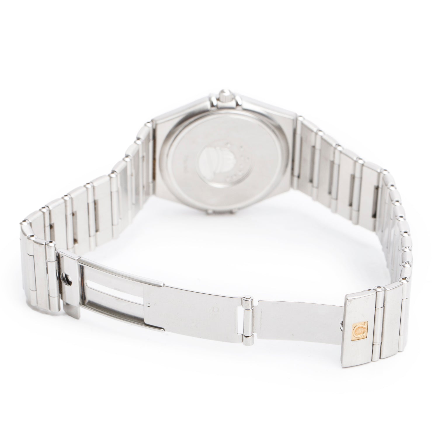 Omega Stainless Steel Constellation 33 MM Quartz Watch Grey Dial