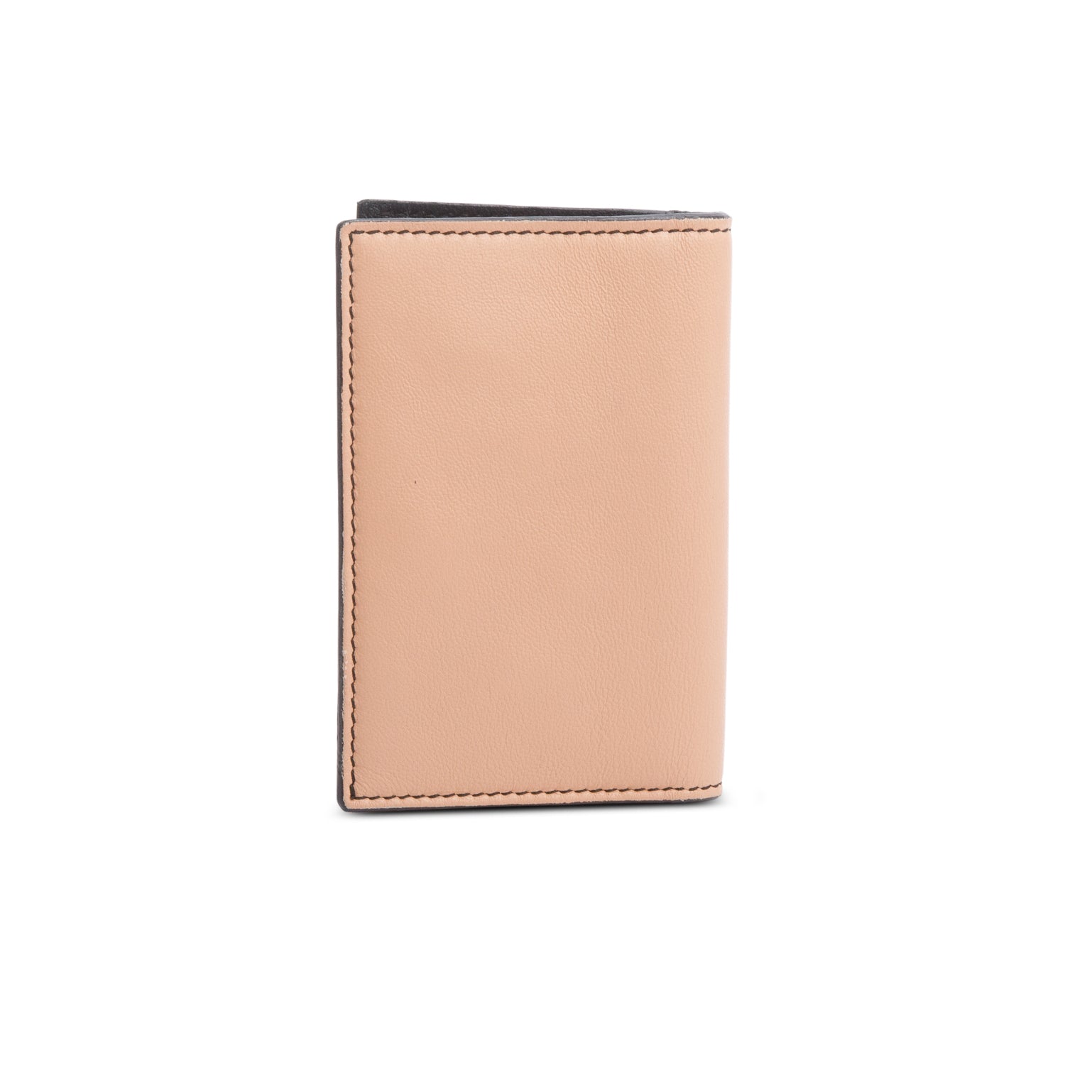 Alexander McQueen Pink Leather Skull Bifold Card Holder