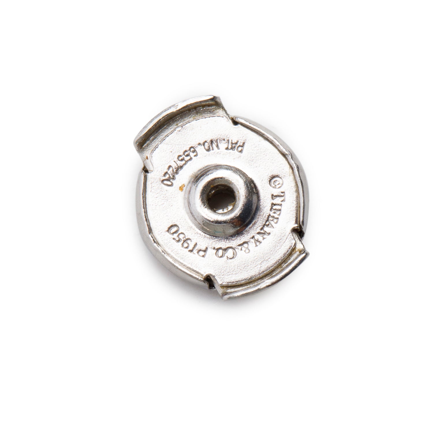 Tiffany & Co. Platinum Aquamarine & Diamond Drop Earrings w/ Box