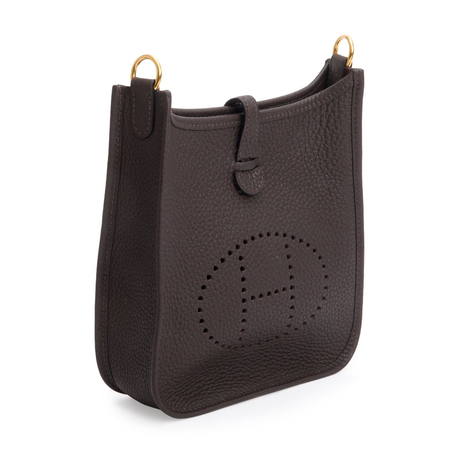 Hermes 2024 Ebene Taurilon Clemence Amazone Evelyne TPM 16 w/ Box & Receipt