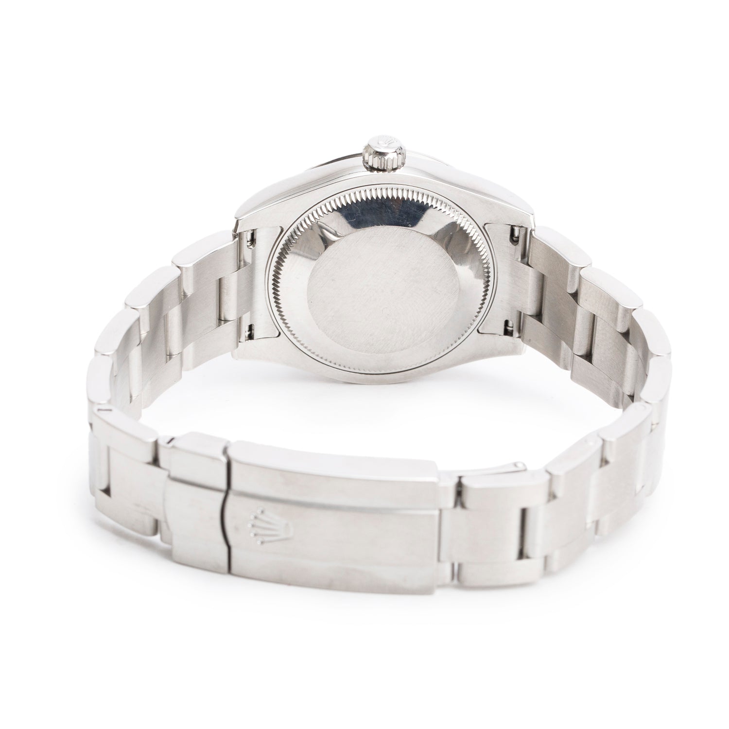 Rolex Stainless Steel Oyster Perpetual 31 MM Automatic Watch Dark Grey Dial 177200 w/ Box & Papers