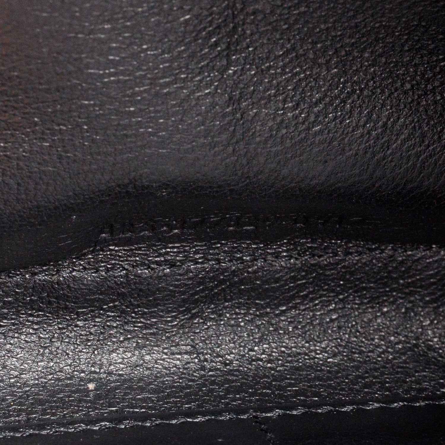 Saint Laurent Black Croc Embossed Classic Cassandre Chain Wallet w/ Box