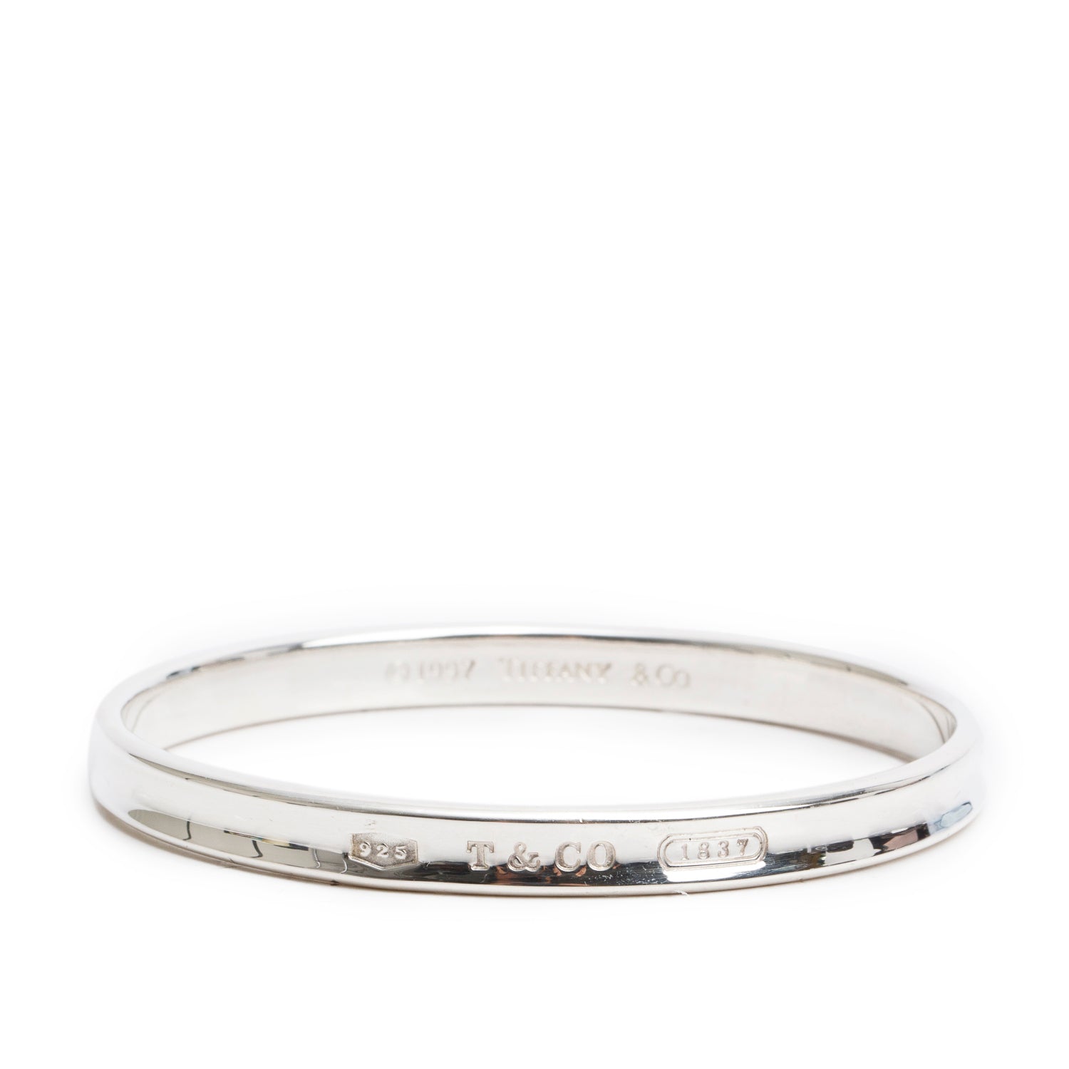 Tiffany & Co. Sterling Silver 1837 Bangle Bracelet