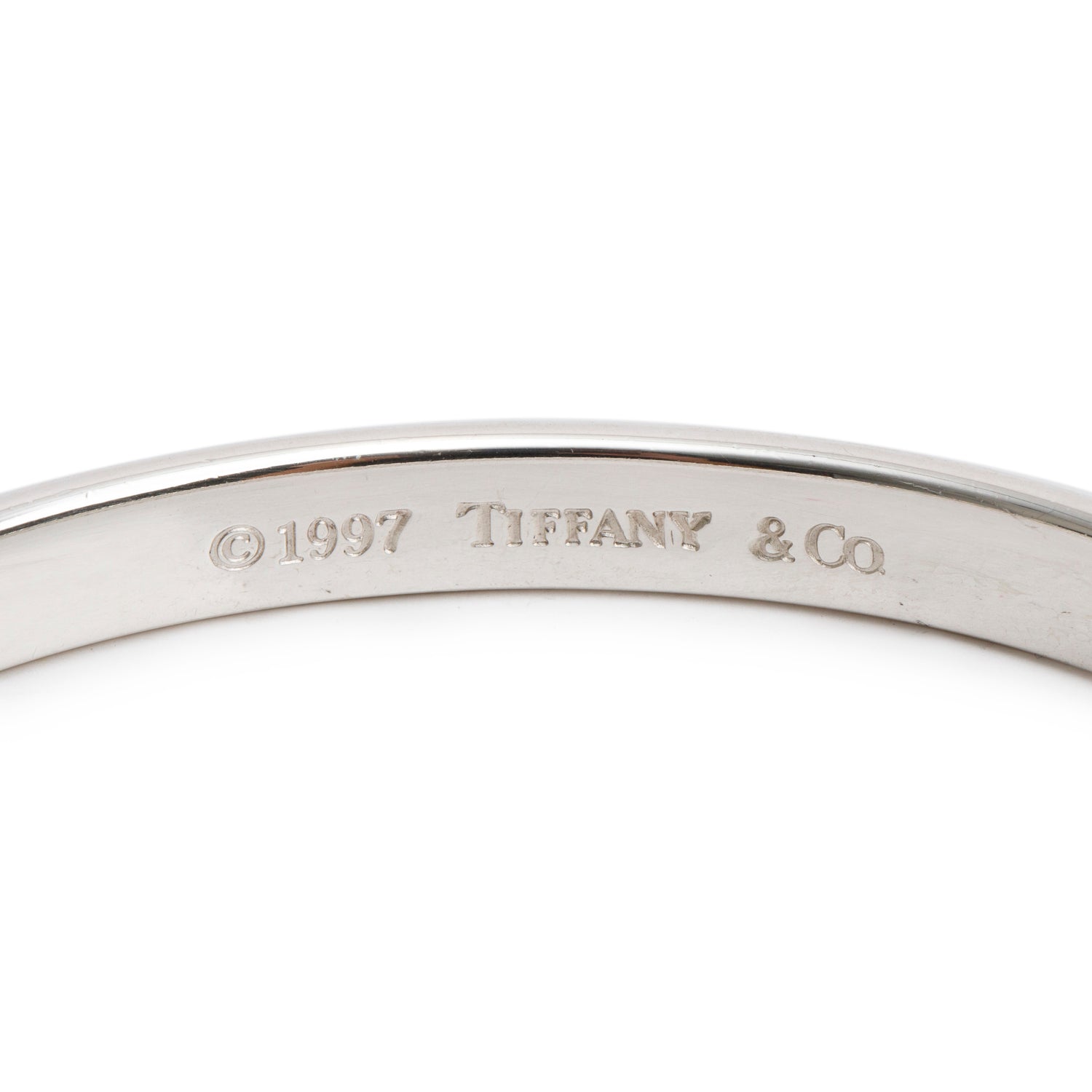 Tiffany & Co. Sterling Silver 1837 Bangle Bracelet