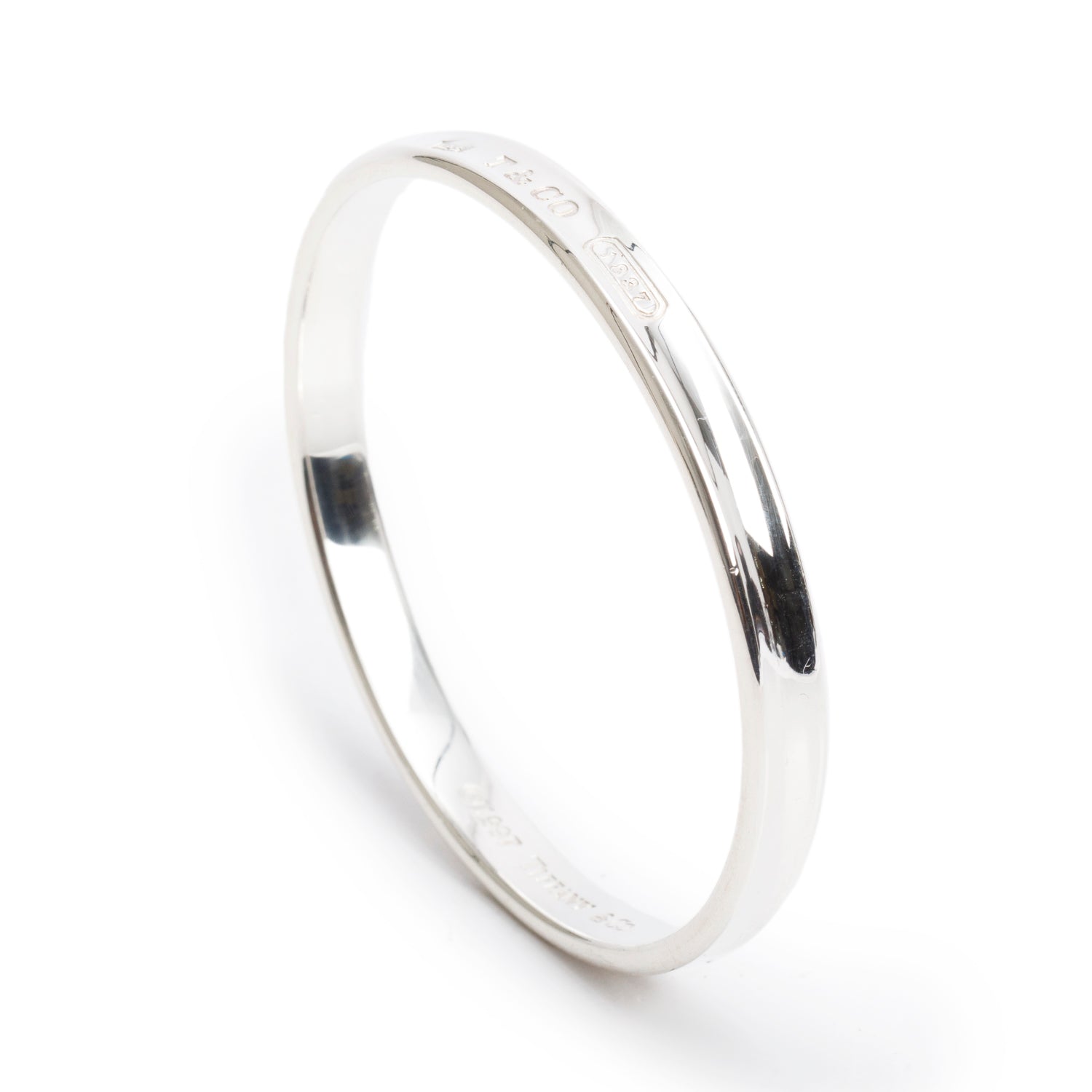 Tiffany & Co. Sterling Silver 1837 Bangle Bracelet